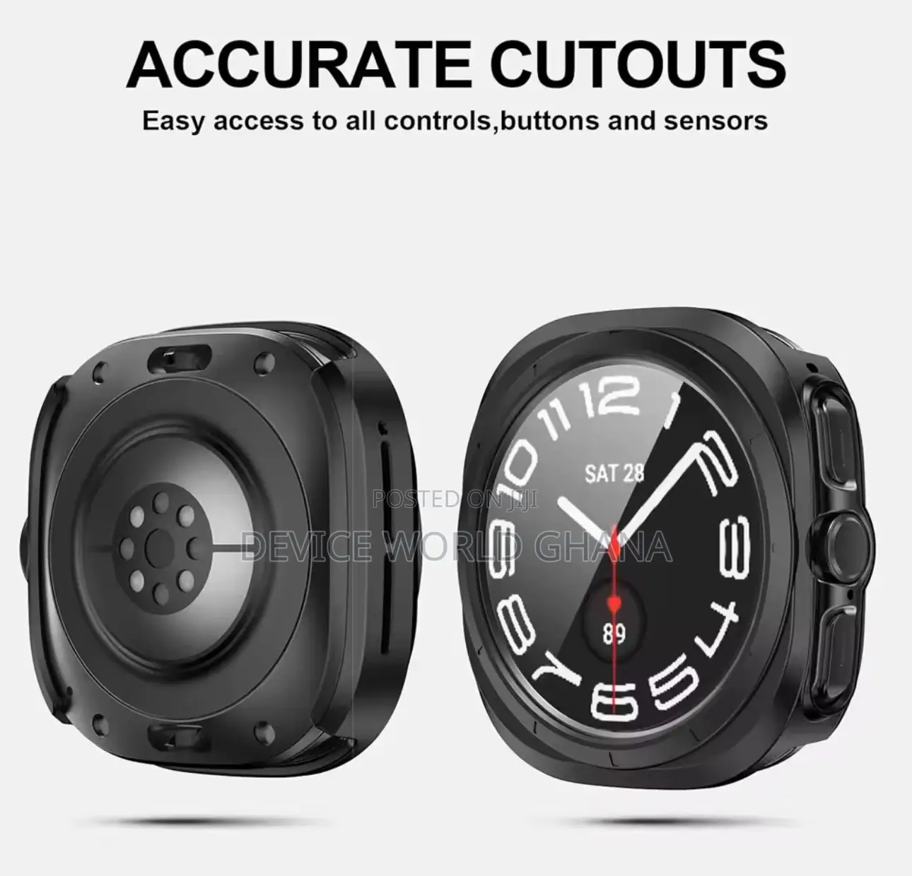 Sic Full Protection Case for Samsung Watch 8 7 Ultra 47mm