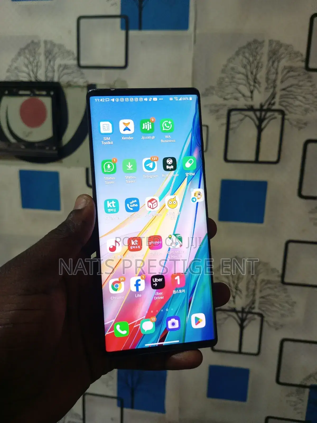 LG Wing 5G 256 GB Black