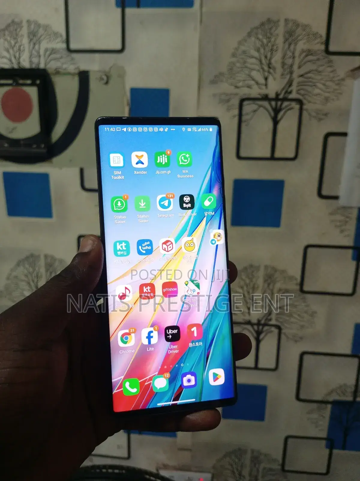 LG Wing 5G 256 GB Black