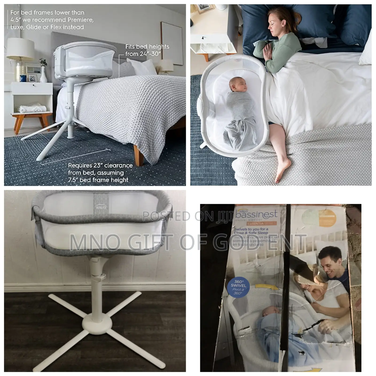 Halo Bassinest Swivel Sleeper – Premiere Series From U.S.