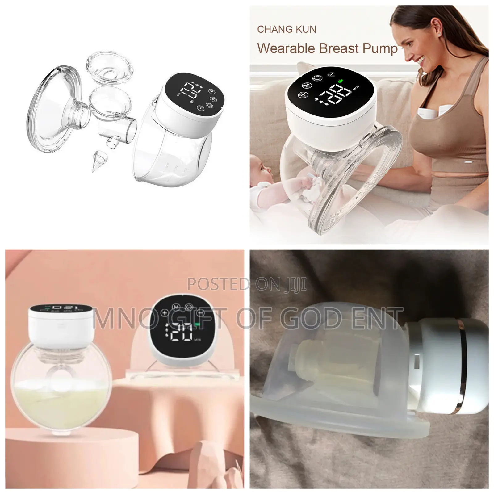 Wearable Electric Suction Hands Free Breast Pump From U.S.