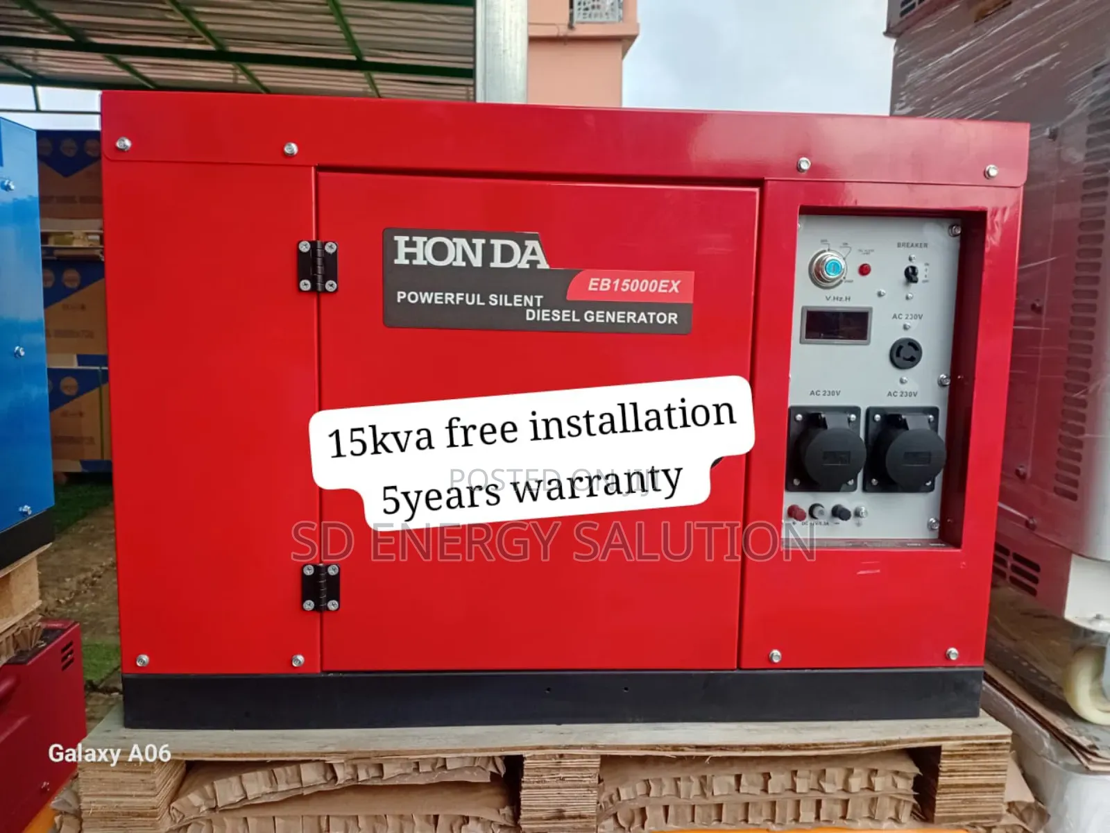 More Than Power It's Freedom Honda 15kva Diesel Generator