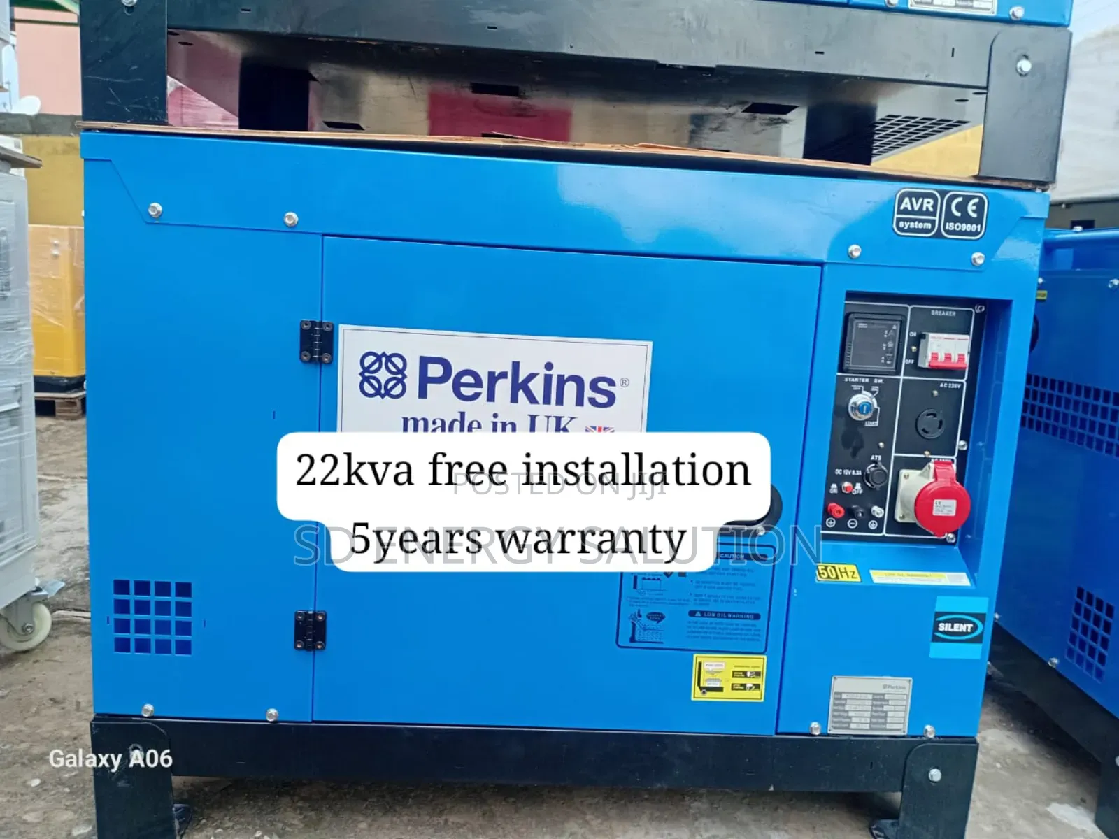 New Tech Same Trust Perkins 22kva Diesel Generator 22kva