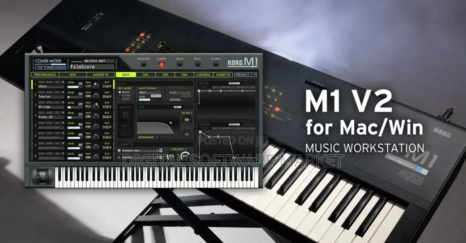 Korg M1 VST Plugins for Mac/Win