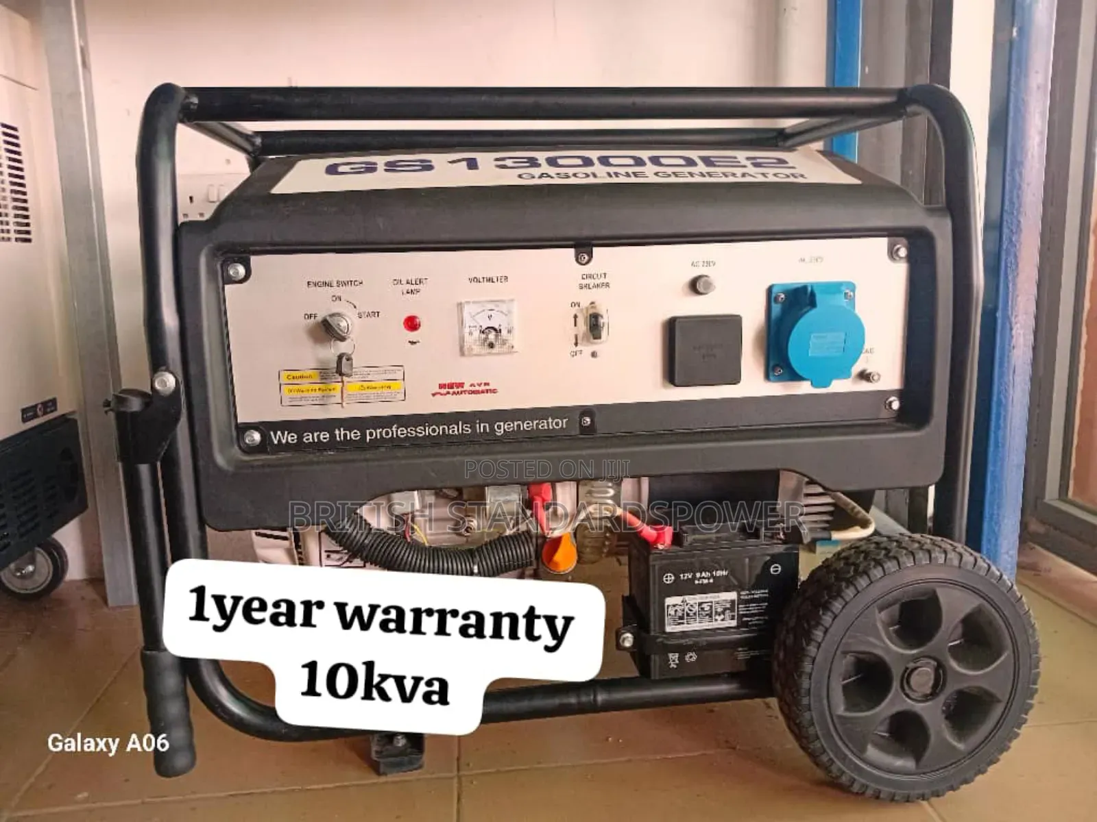 Splash Proof 10kva Petrol Genset