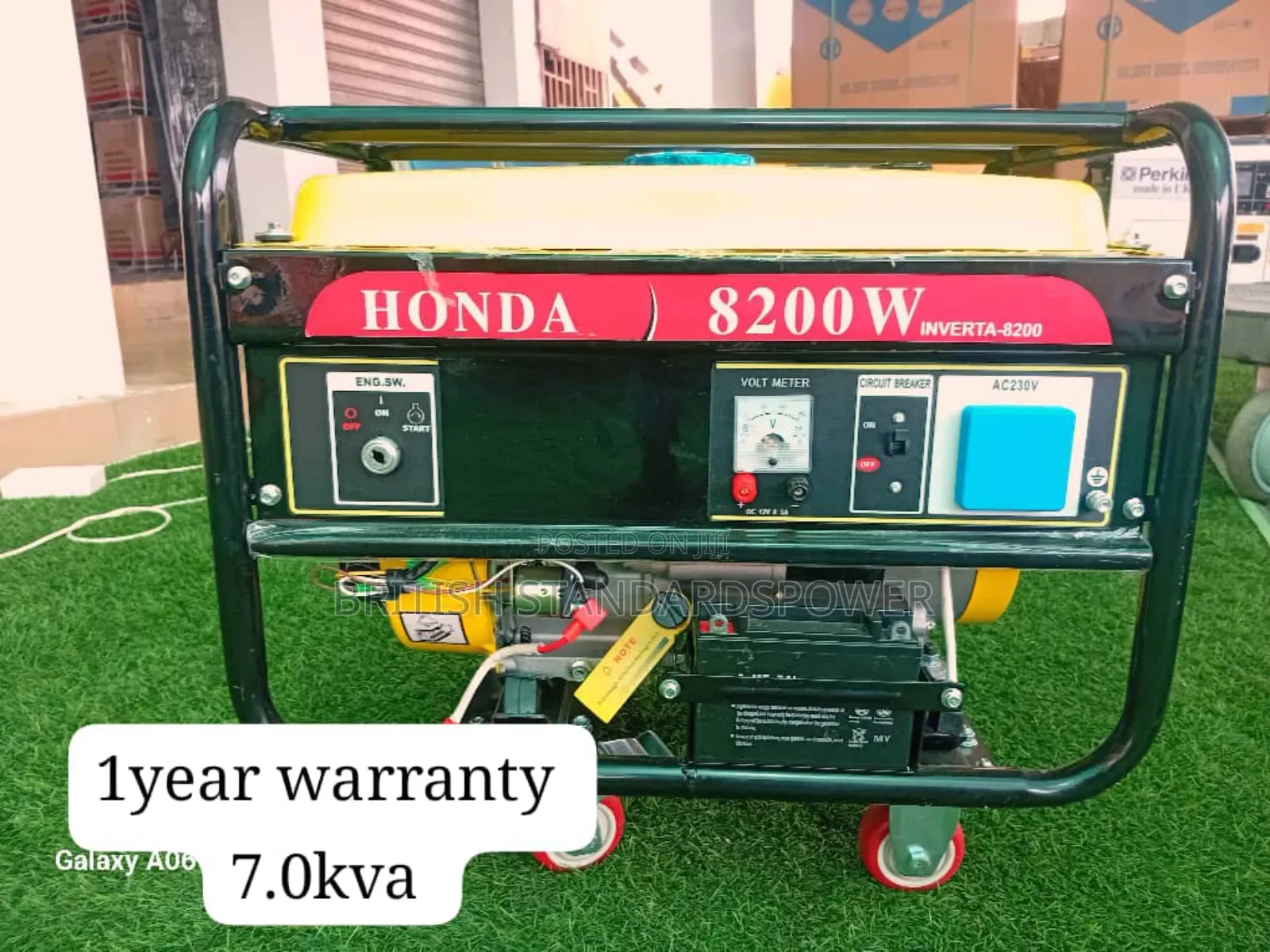 High Performance 7.0kva Petrol Generator