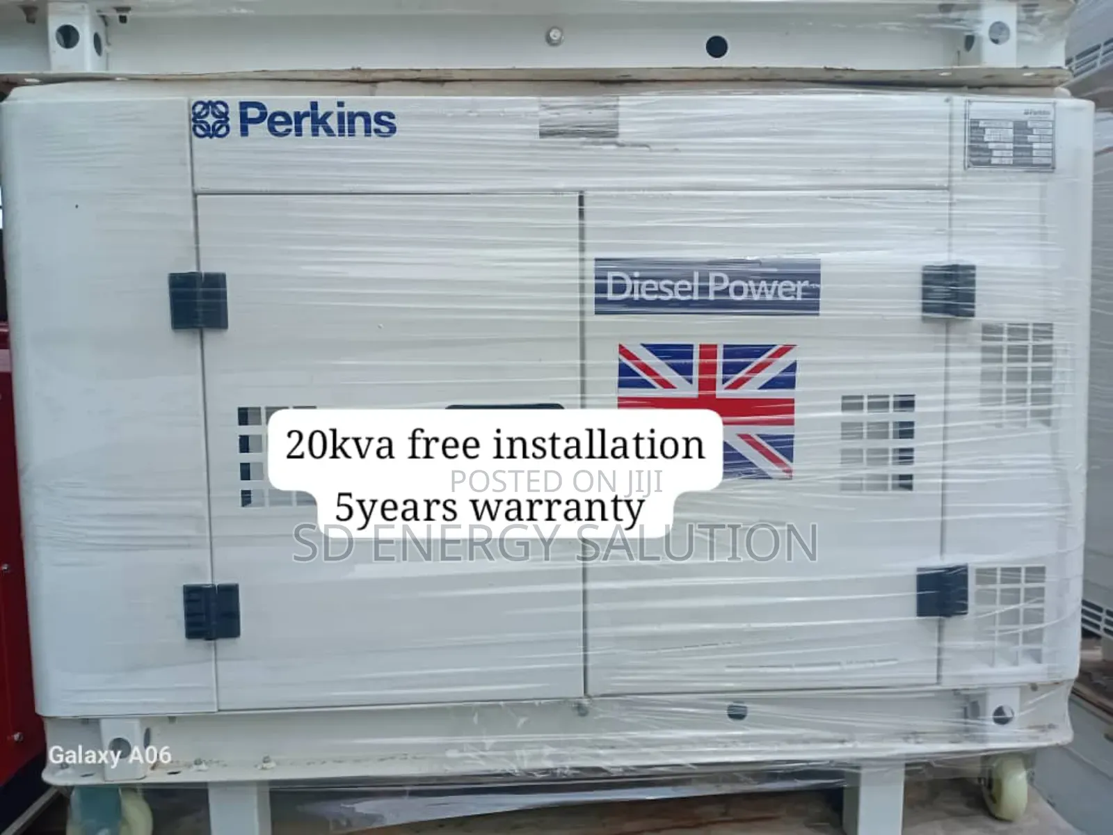 Dependable in Every Storm Perkins 20kva Diesel Generator