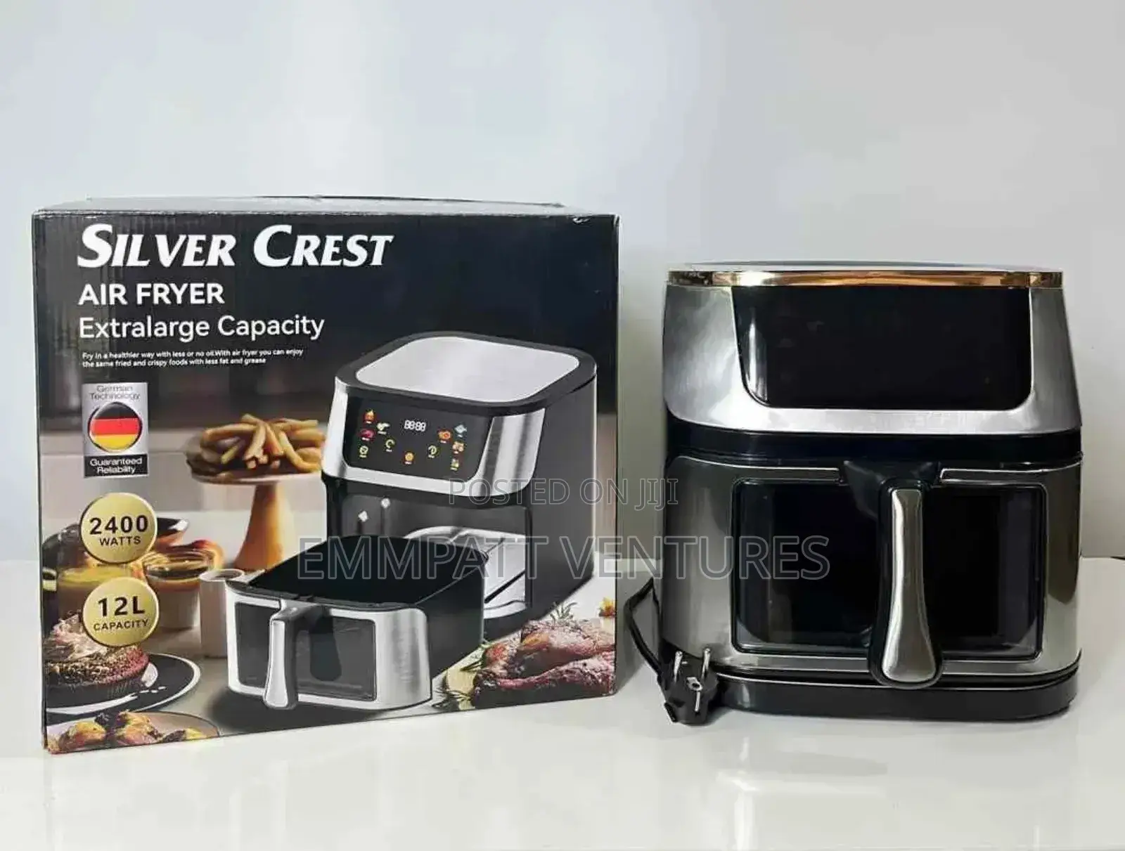 12l Silver Crest Airfryer Extra Large Volume