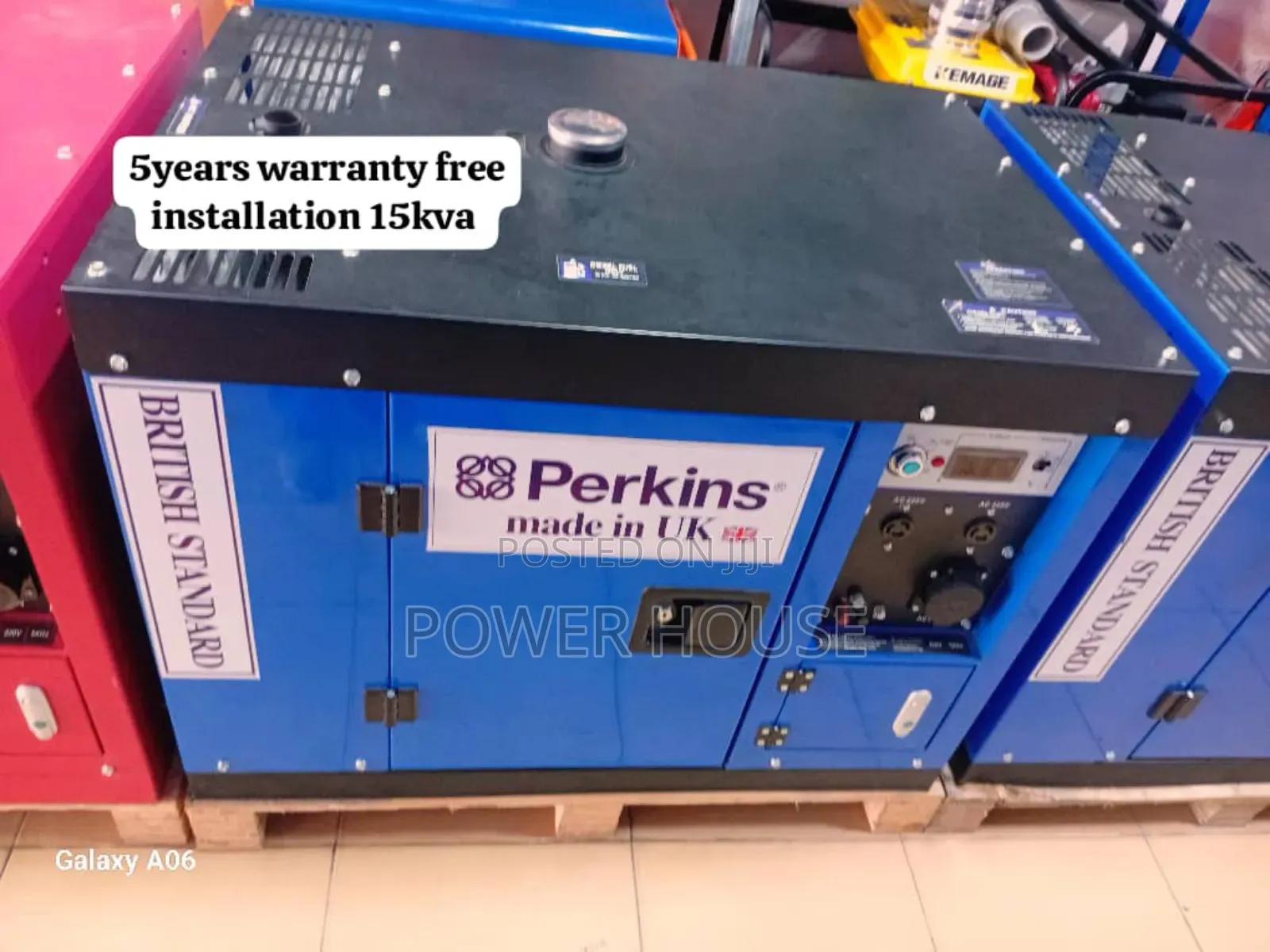 Elite Gold Volt 16500watts 15kva Diesel Perkins Generator
