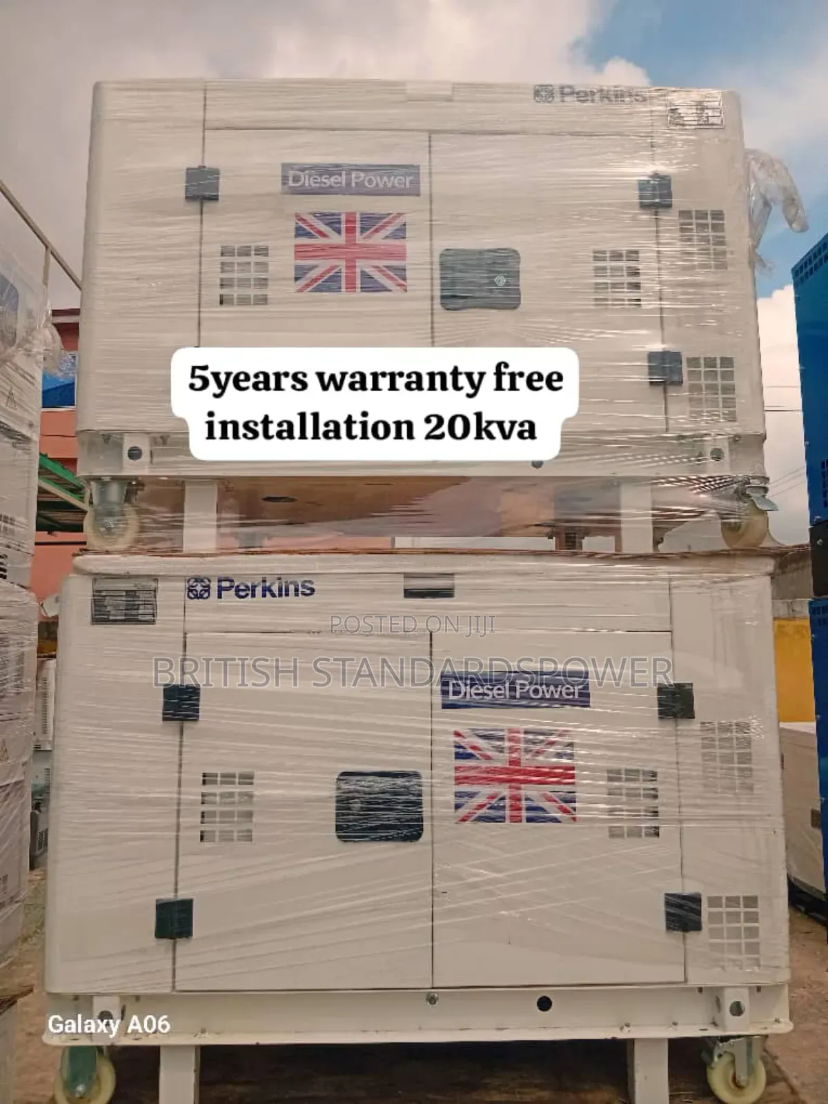 Eco Friendly Power 20kva Silent Diesel Generator