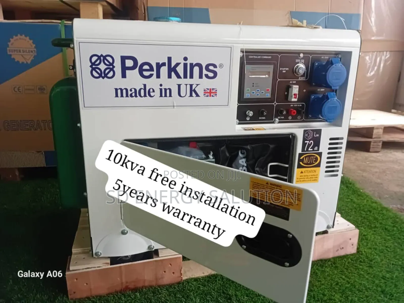 Blackout Bring It on Perkins 10kva 13000watts Diesel Silent