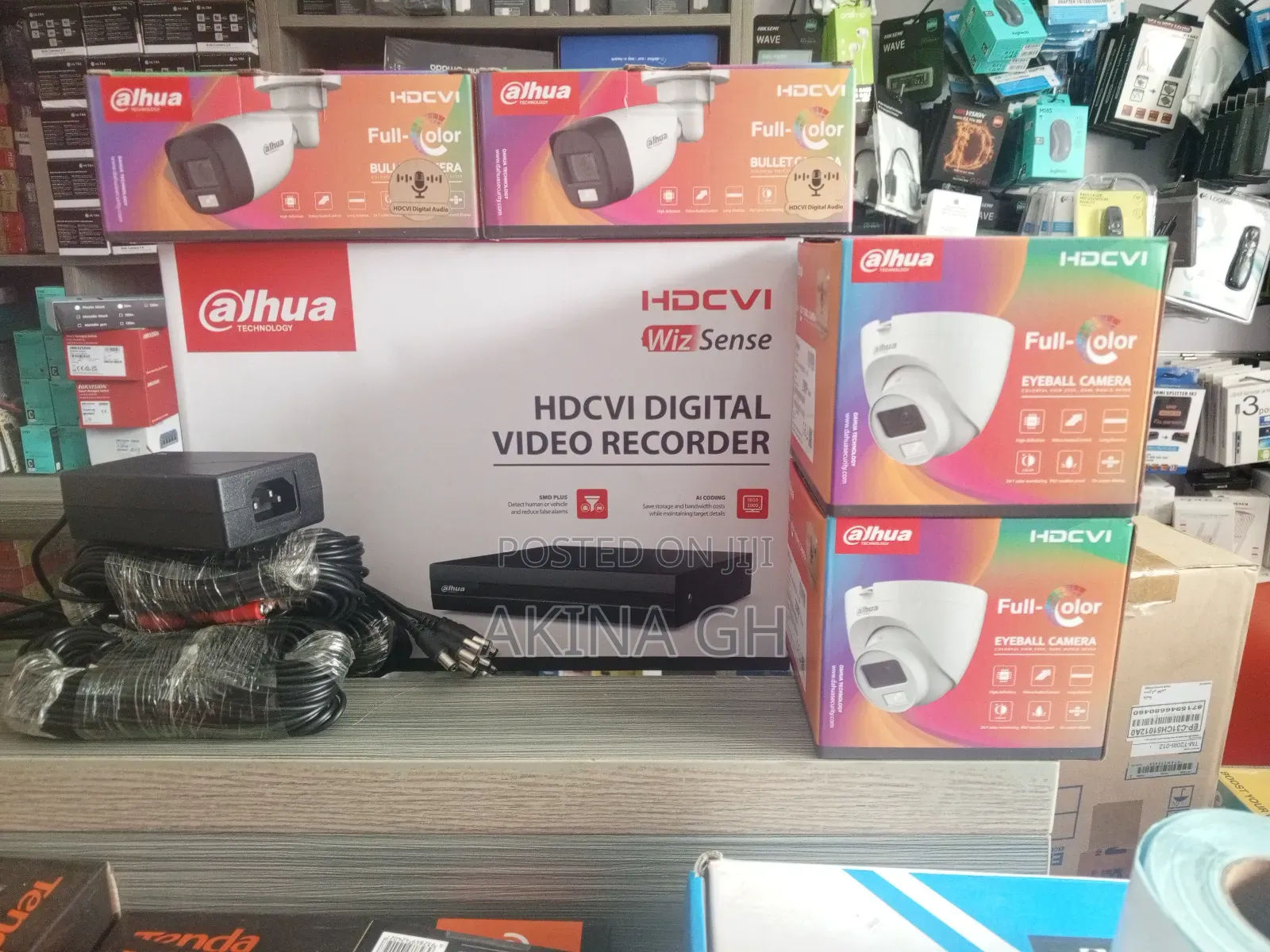 Dahua 4ch Full Color With Audio CCTV Kit