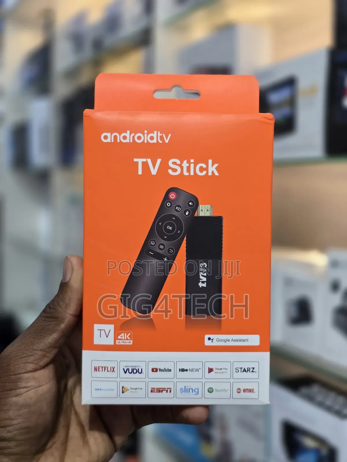 Android Tv Stick Ultra Hd With Chromecast