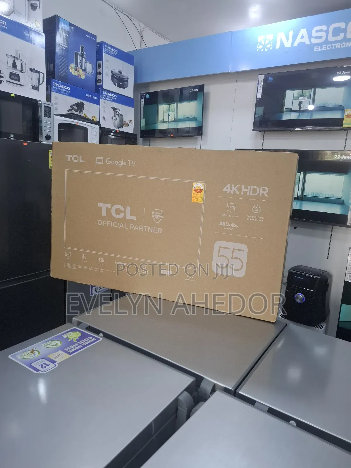 TCL Google Tv Smart Uhd With Good Quality Picture for Sal