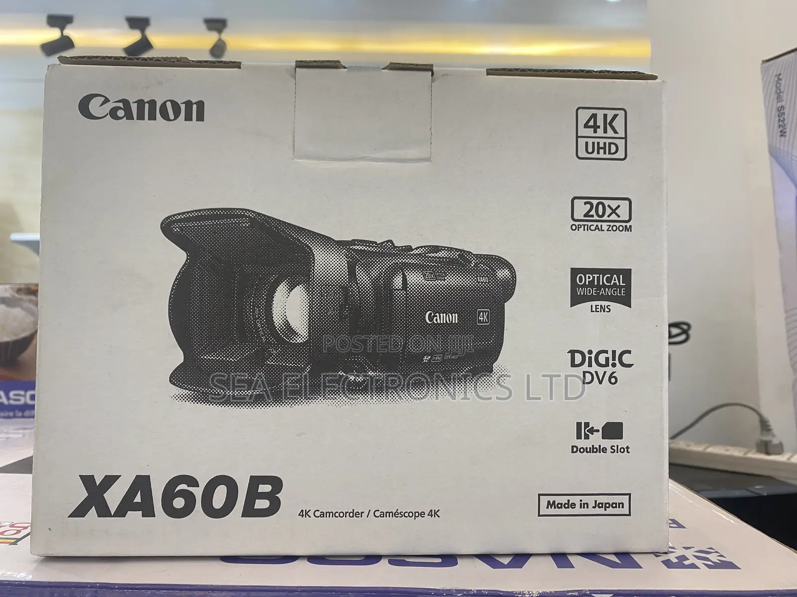 Canon Video Camera Xa60b Camcorder