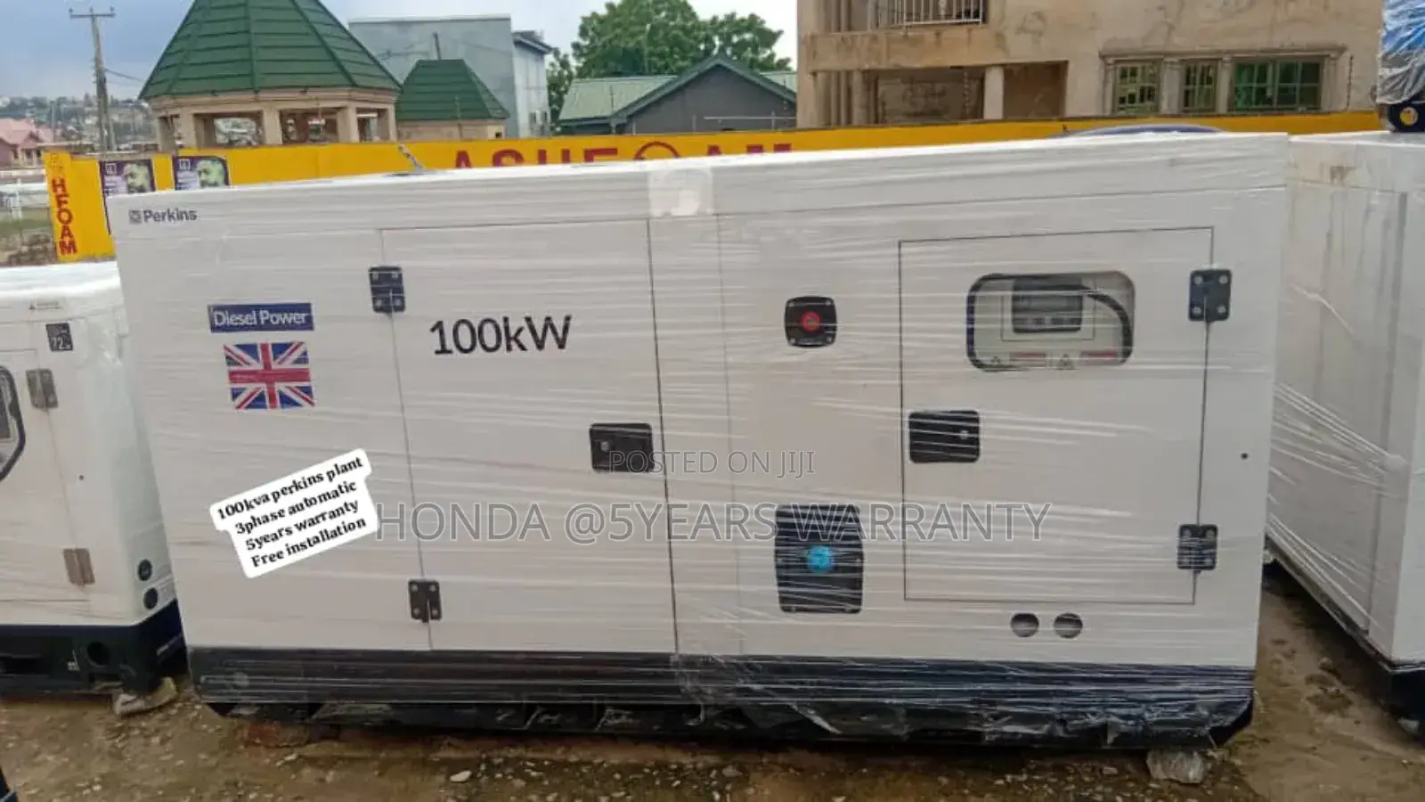 100kva Perkins 3phase Plant Diesel 100kva Generator Perkins