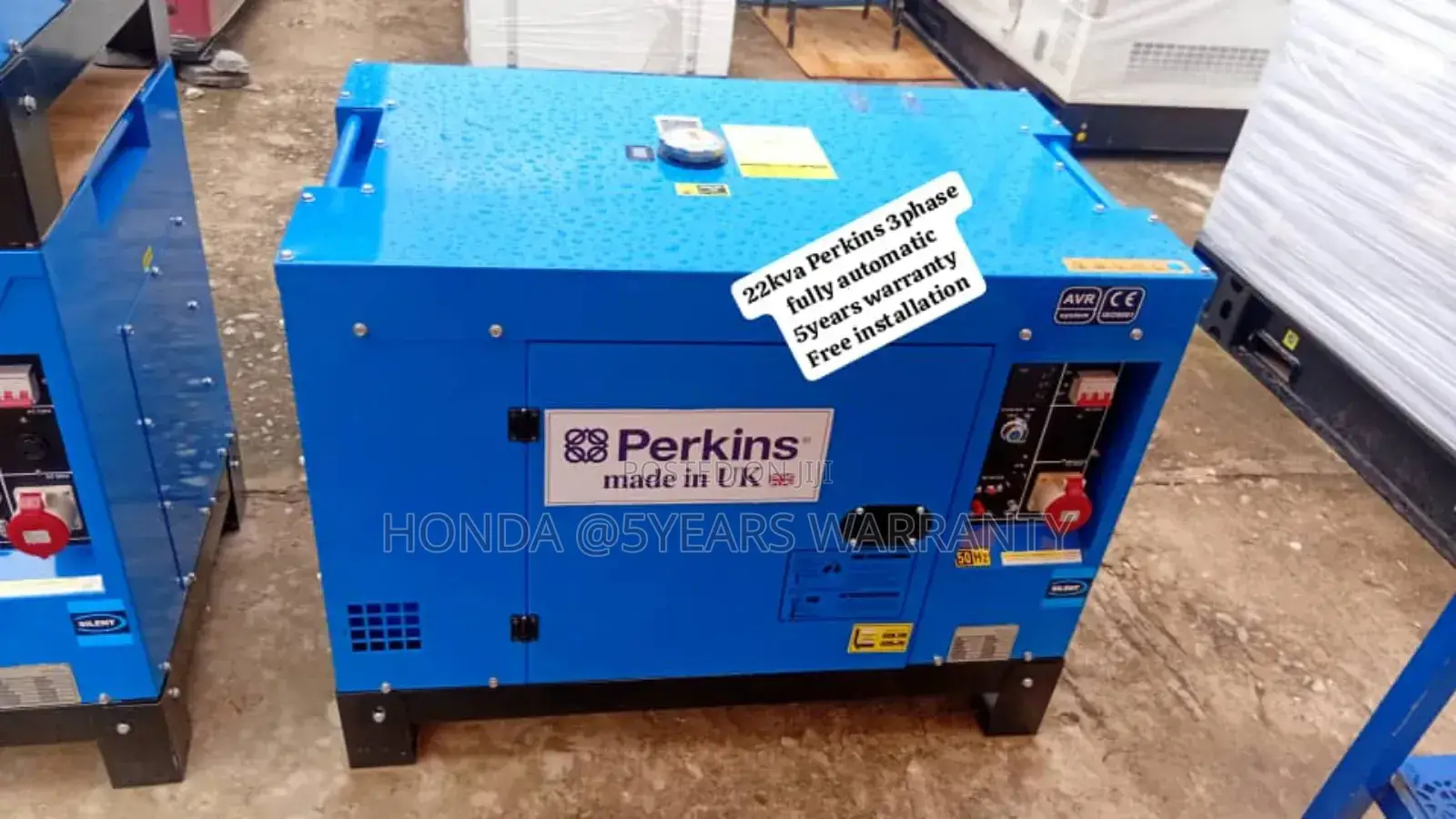 Projective Perkins 22kva 3phase Generator Fully Automatic