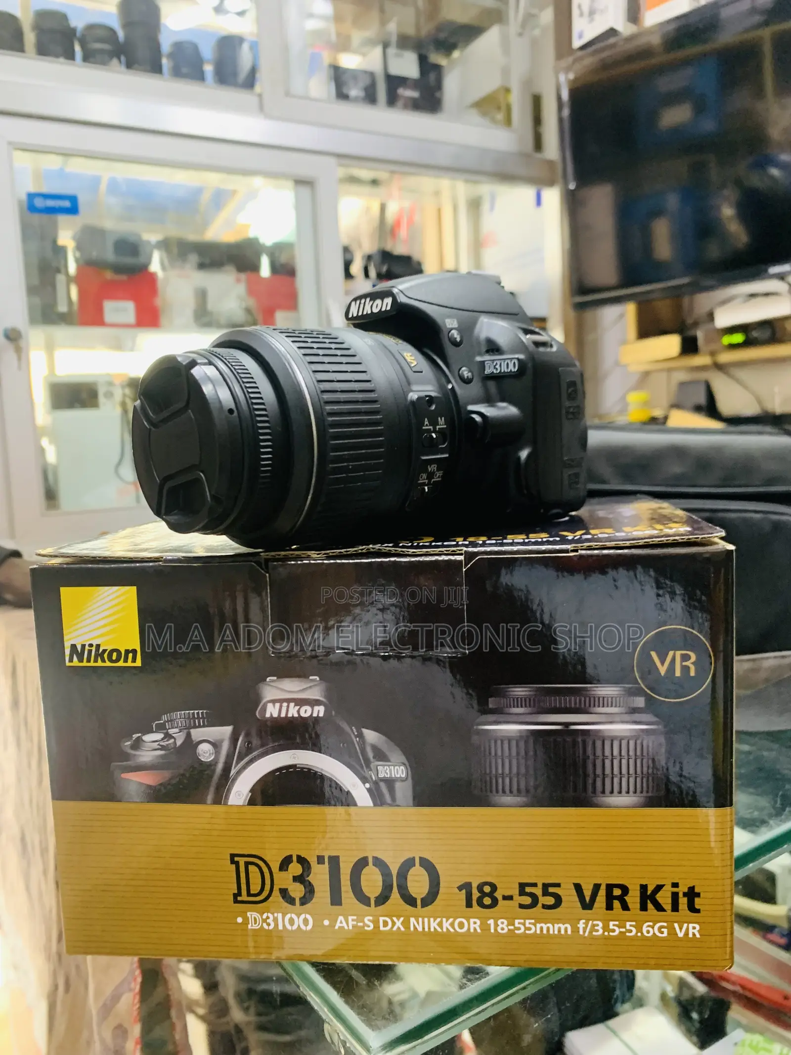 Nikon D3100 With 18-55mm Lens