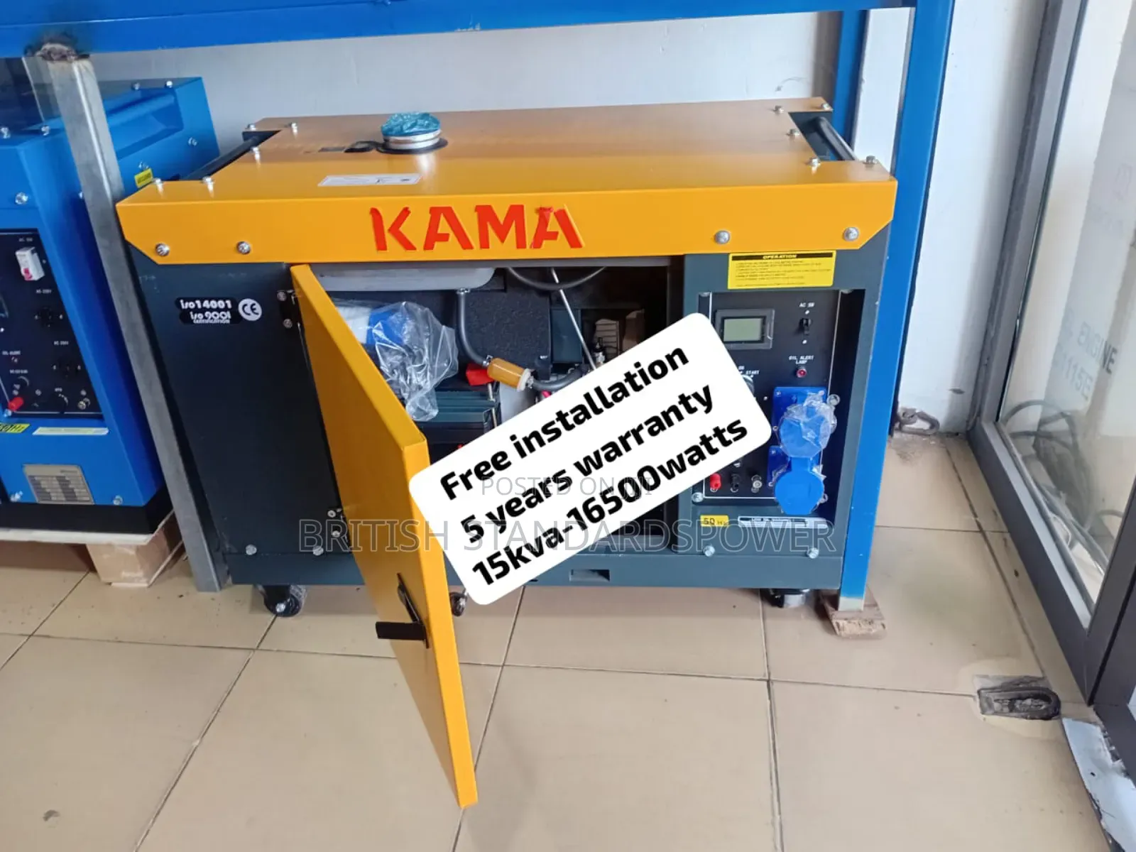High Technology Power 15kva Silent Diesel Genset