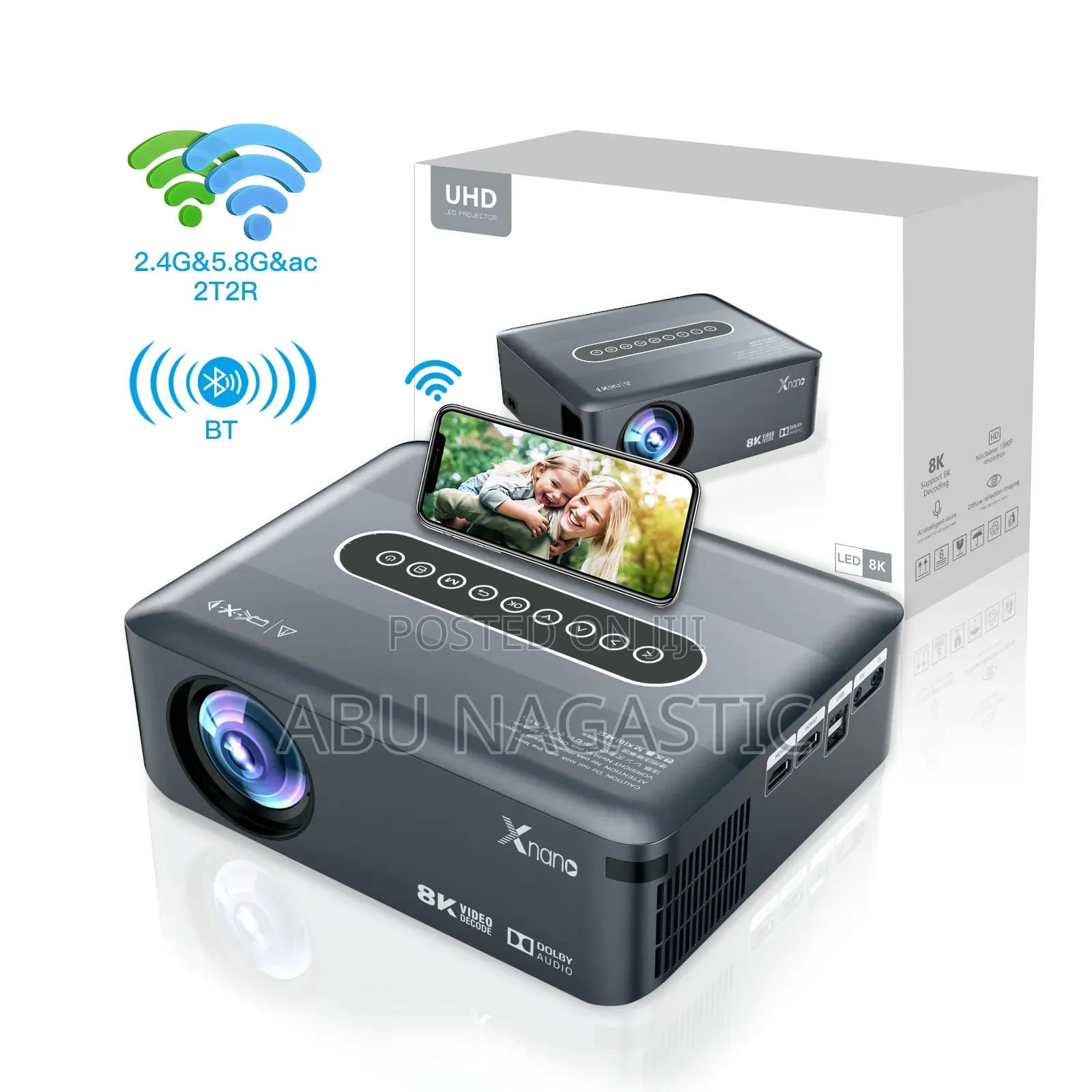 Xnano X1 Android 8k Smart Projector