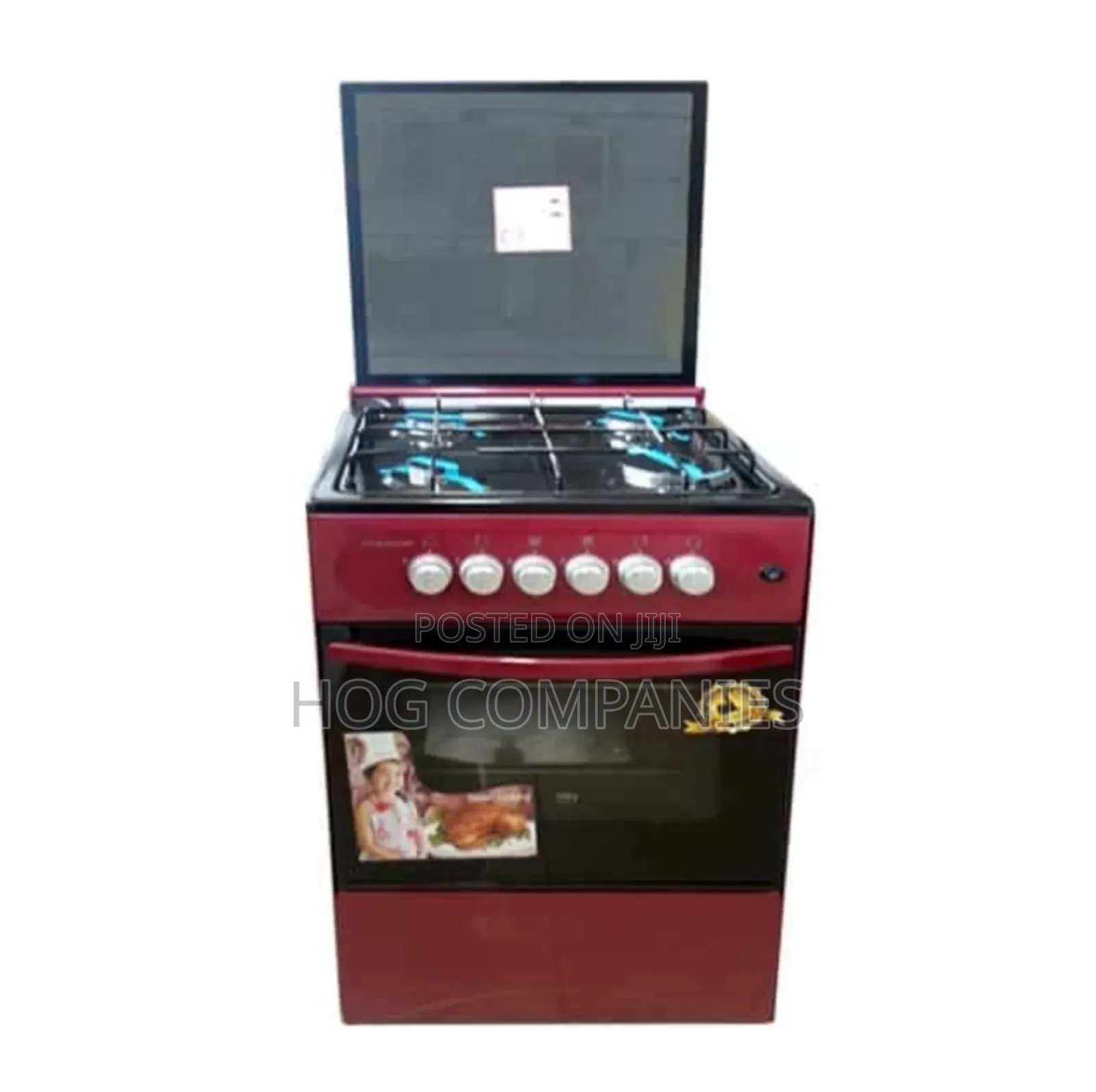 Volcano 5c.Gl Gas Oven 4 Burner Manual Ignition