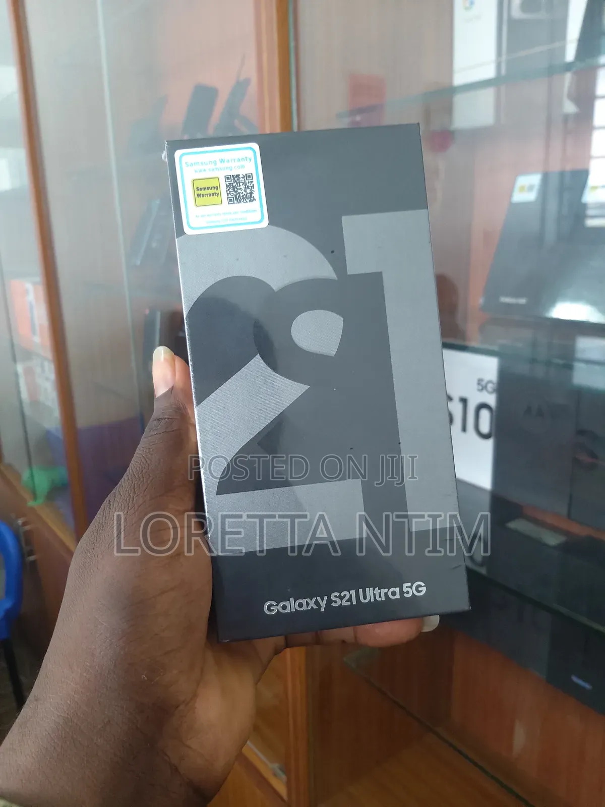 New Samsung Galaxy S21 Ultra 5G 128 GB Black