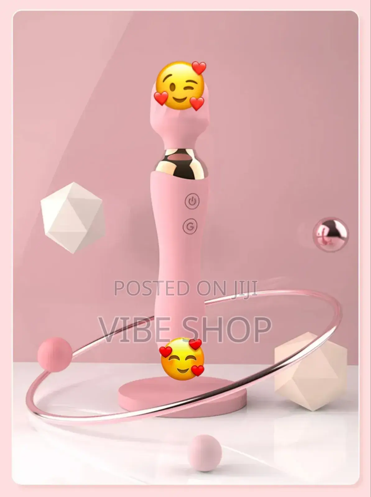 Double-Headed Vibrator Dildo - Dual Pleasure
