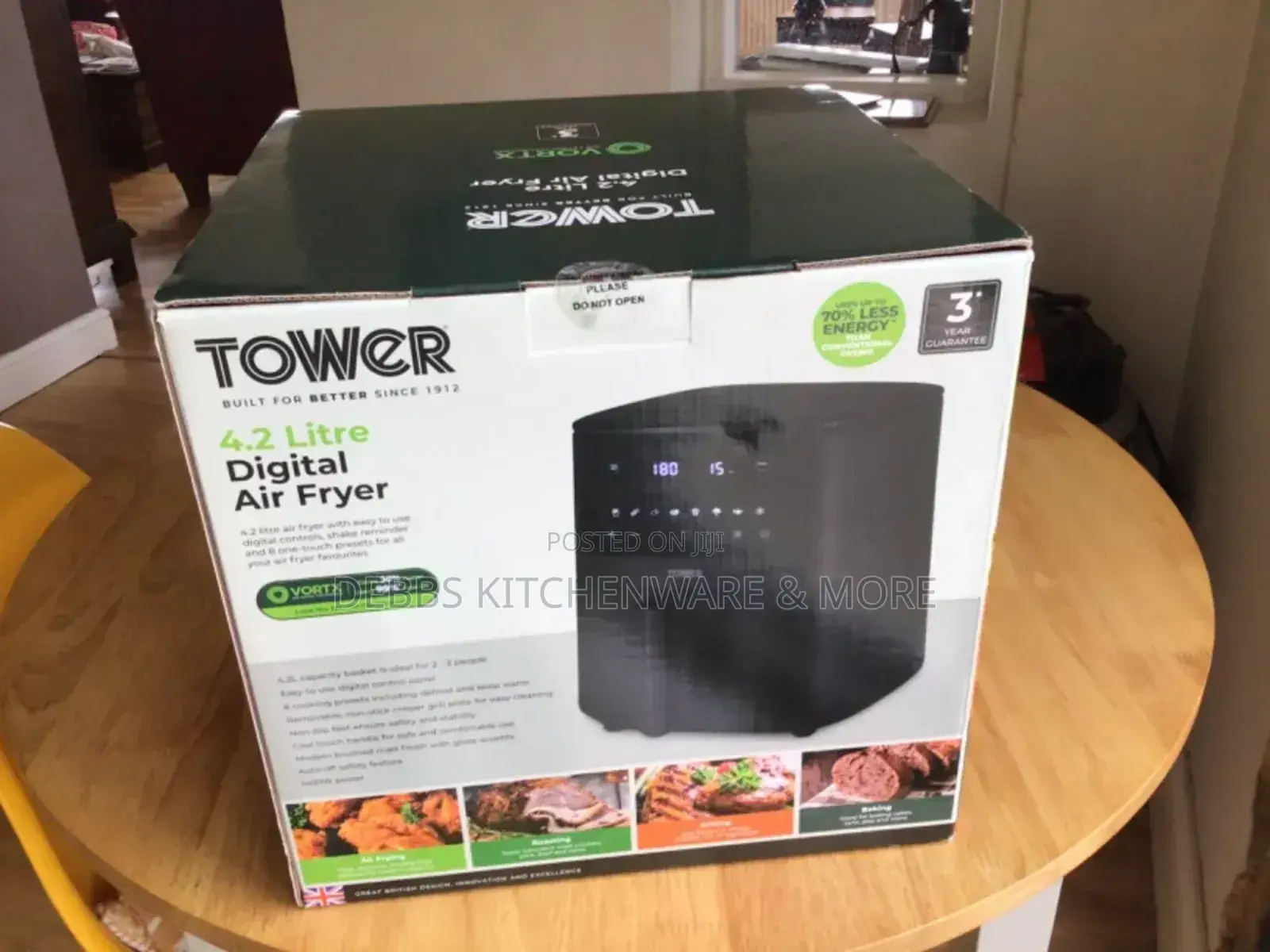 4. 2litre Digital Tower Air Fryer Uk