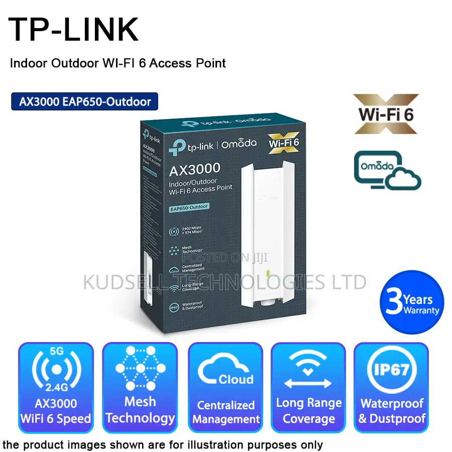 Eap650 Ax3000 Ceiling Mount Wifi 6 Access Point