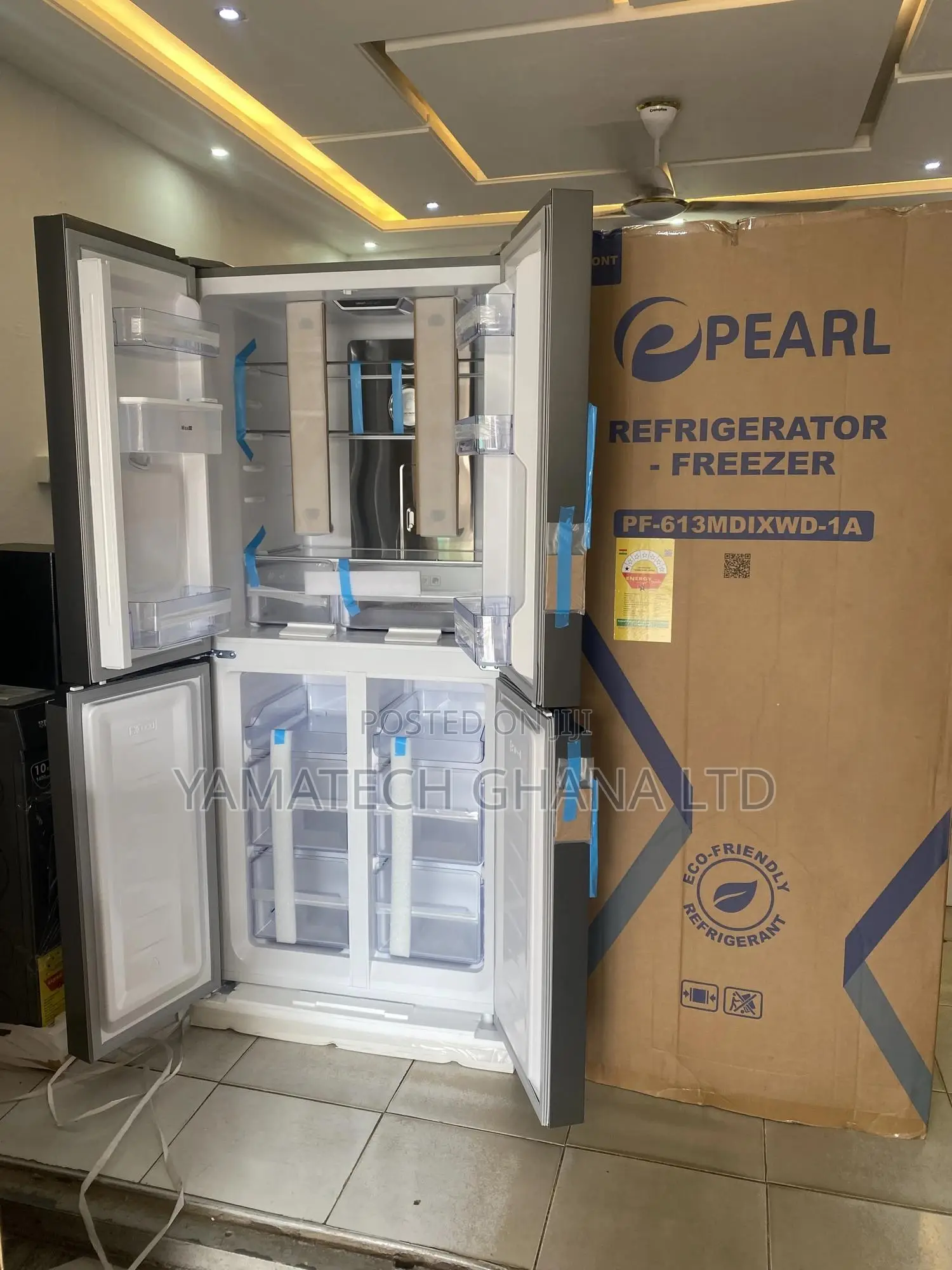 Pearl Fridge Pf-613mdixwd-1a (421 Litres)