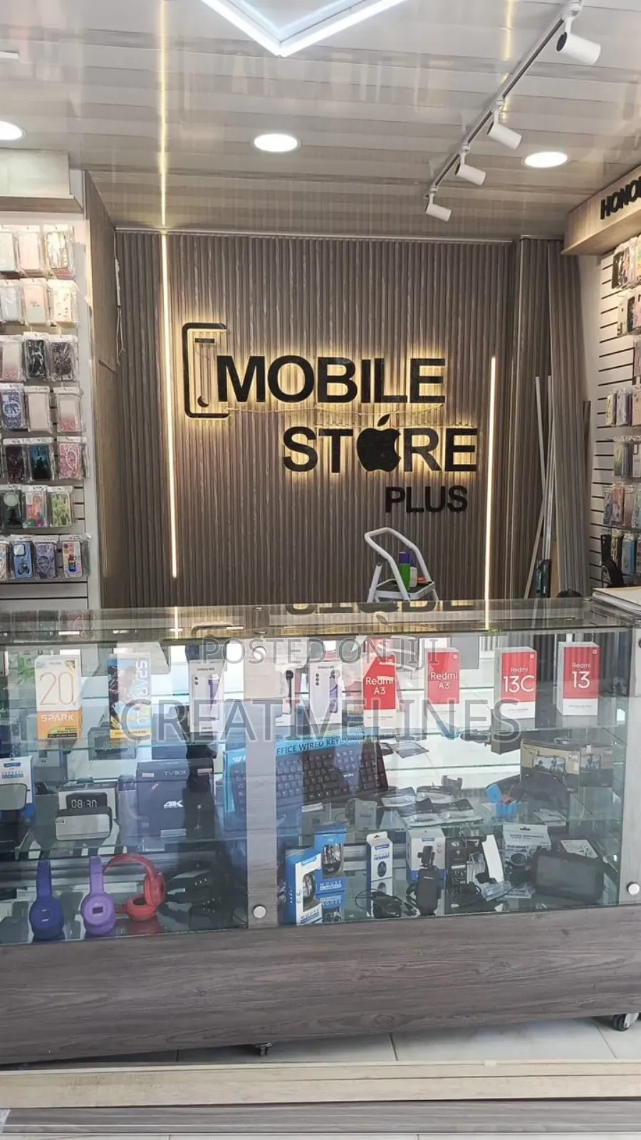 Phone Store Interior Decor