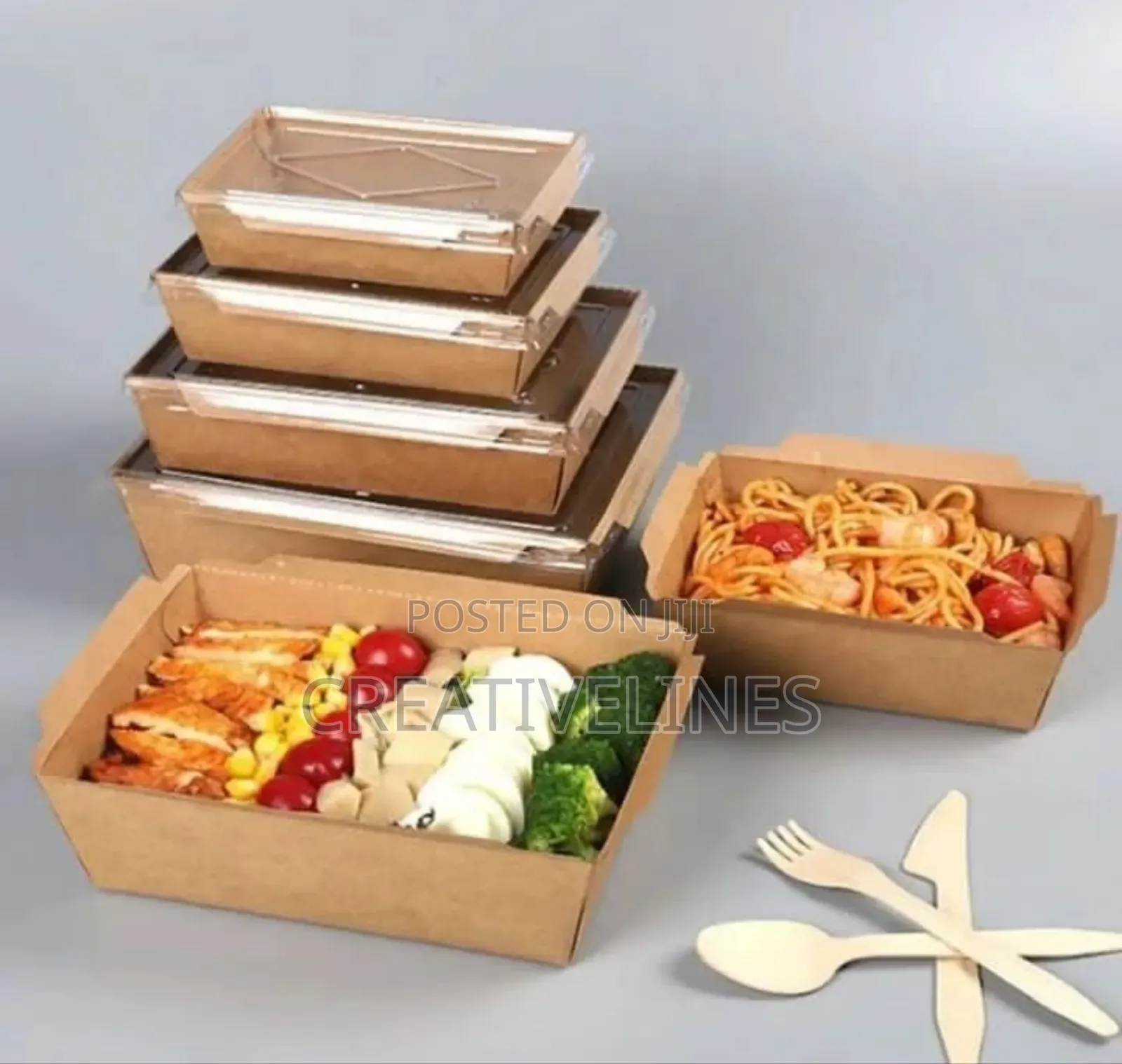 Brown Kraft Foodbox