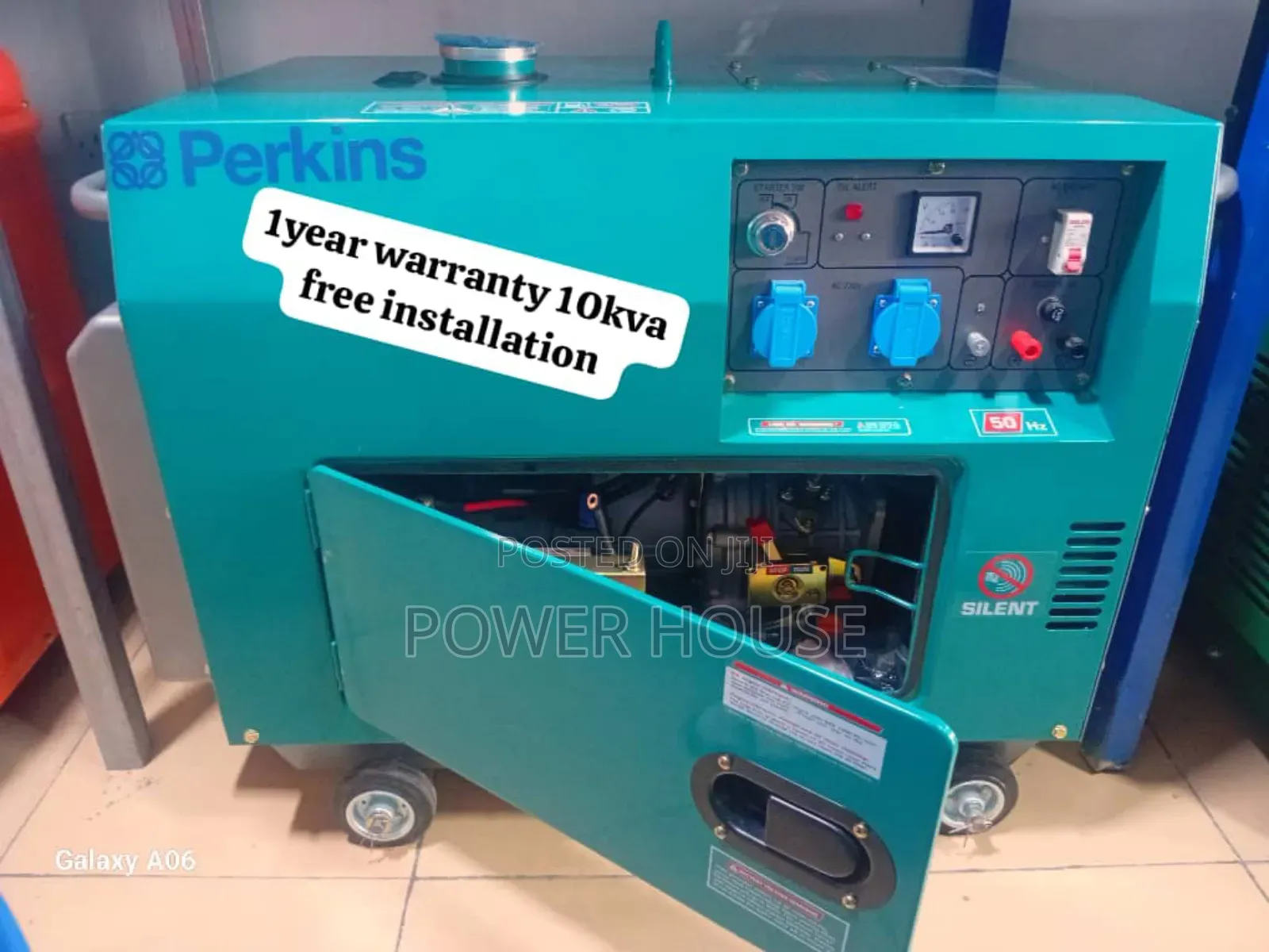 Rock Vegan Watts 10kva 13000watts Perkins Generator 10kva