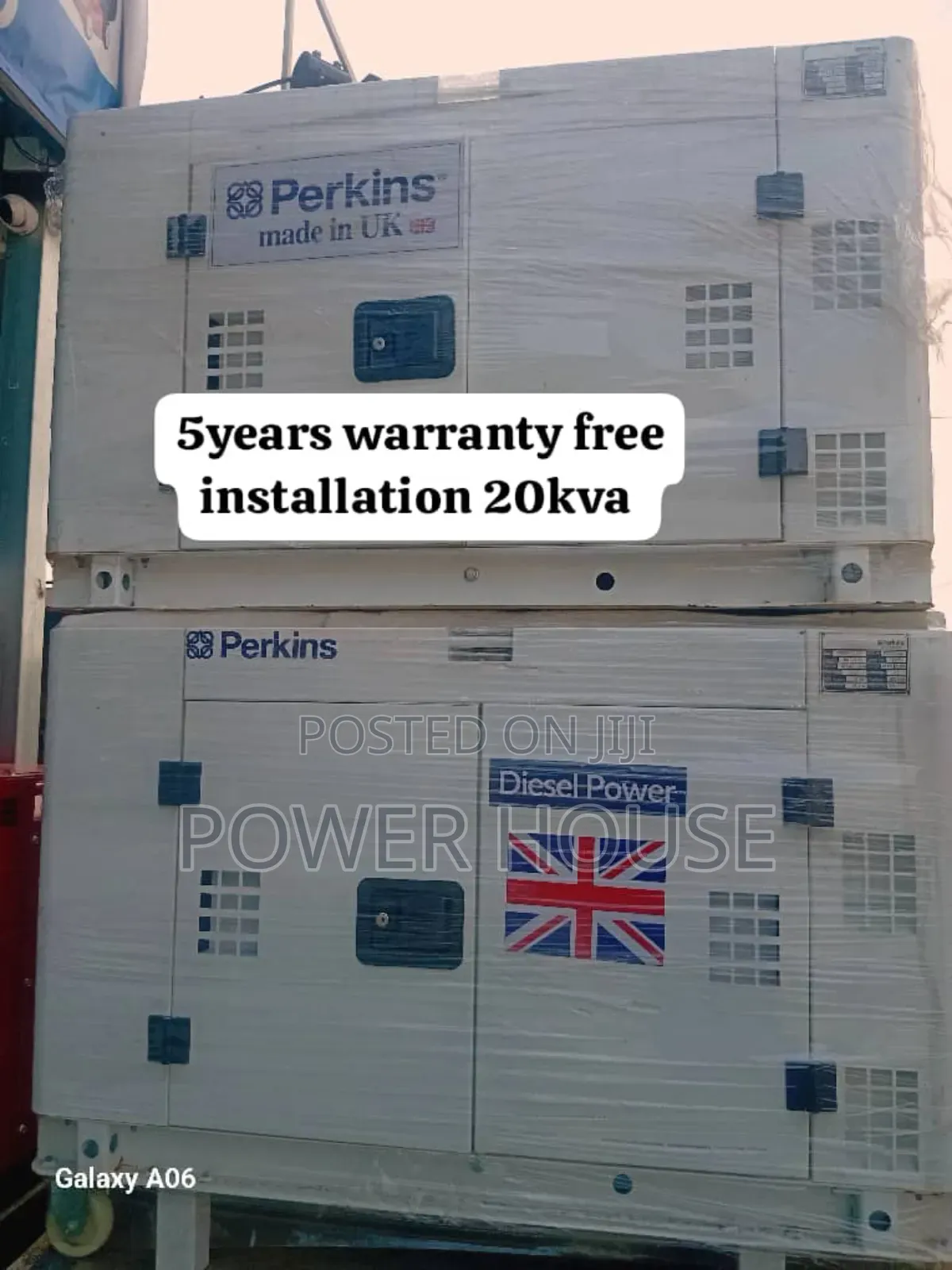 Rock Console 20kva Perkins Diesel Generator 20kva