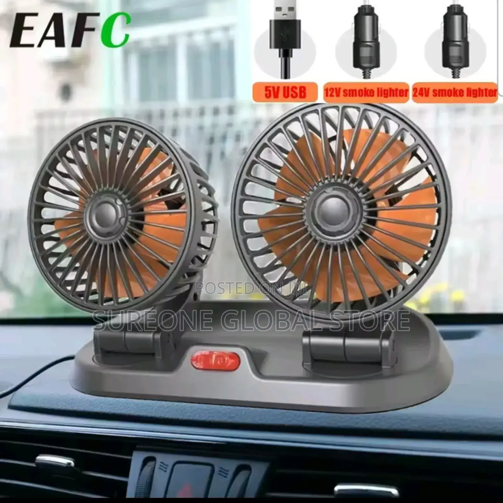 Mini Protable Auto Air Fan Low Noise