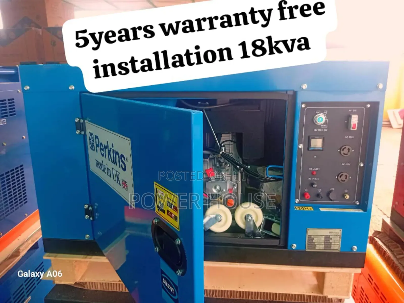 Rock Majestic Relay 18kva Perkins Diesel Generator 18kva