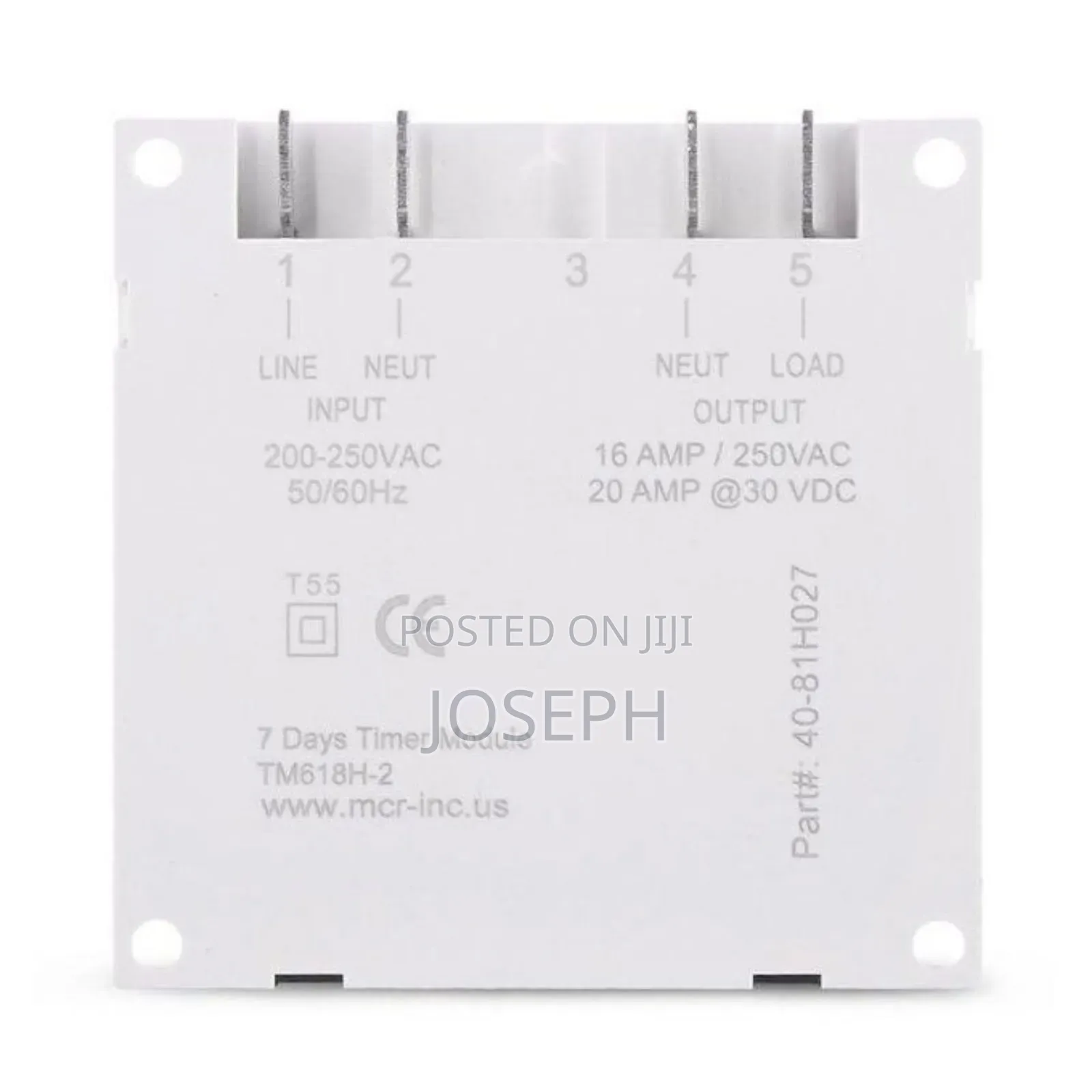 Relay Timer Switch