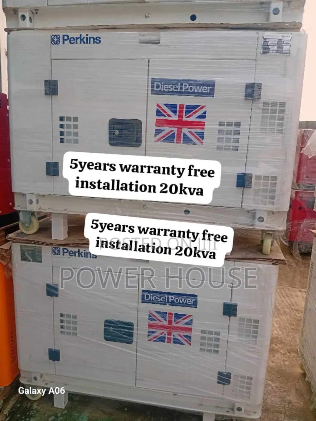 Rock Ultra 20kva Diesel Generator Perkins 20kva