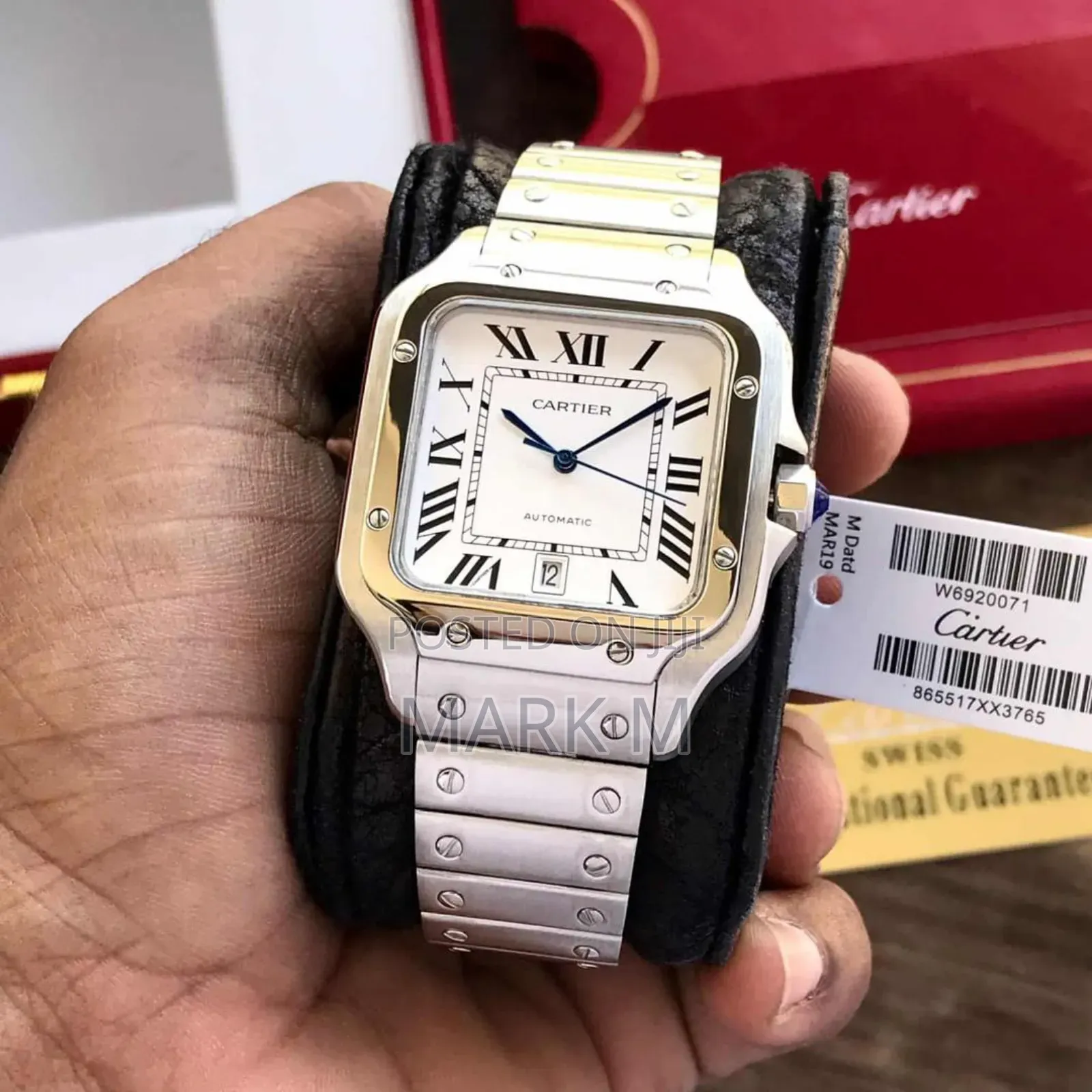 Unisex Cartier Santos
