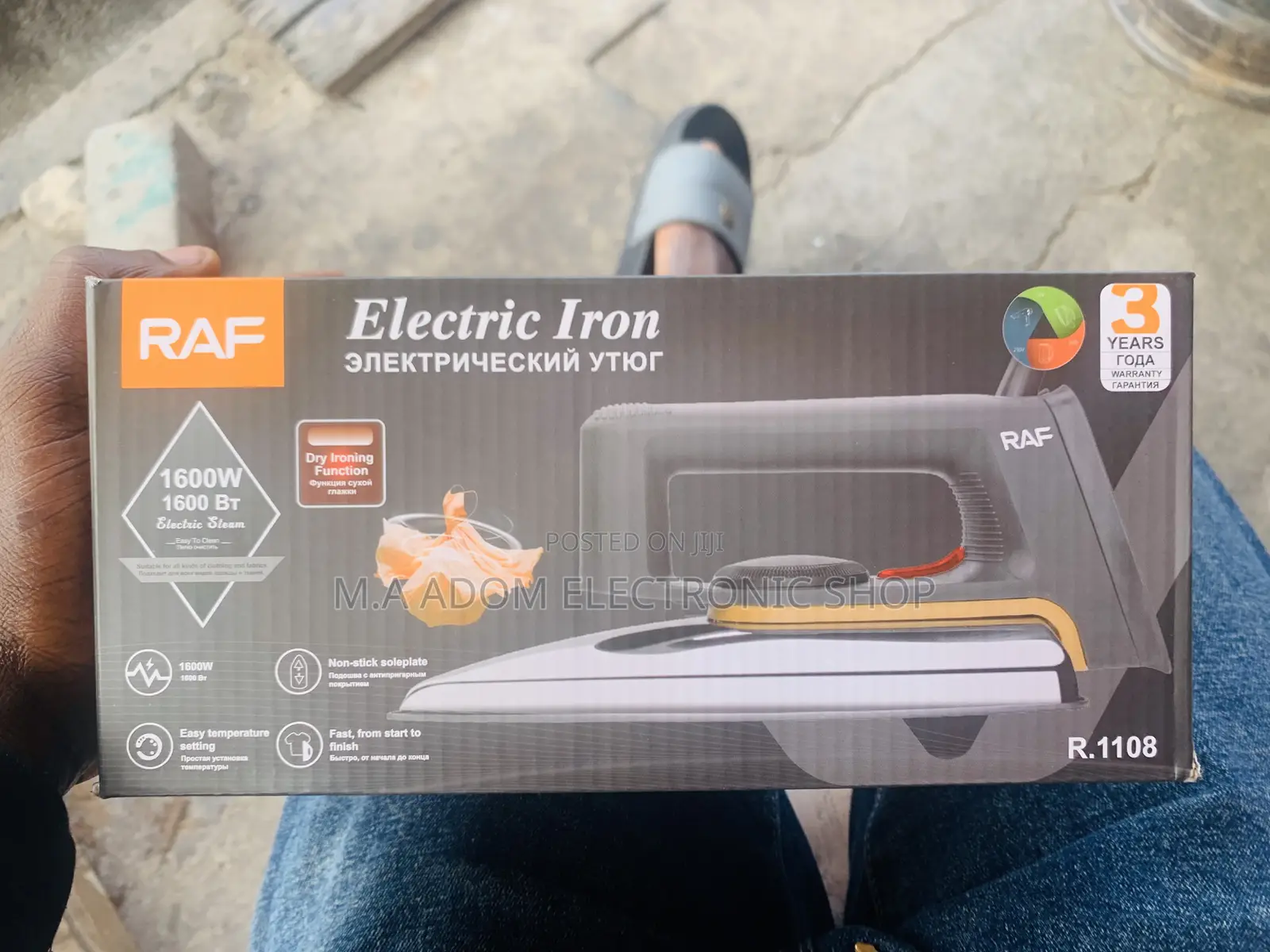 Raf Electric Dry Iron