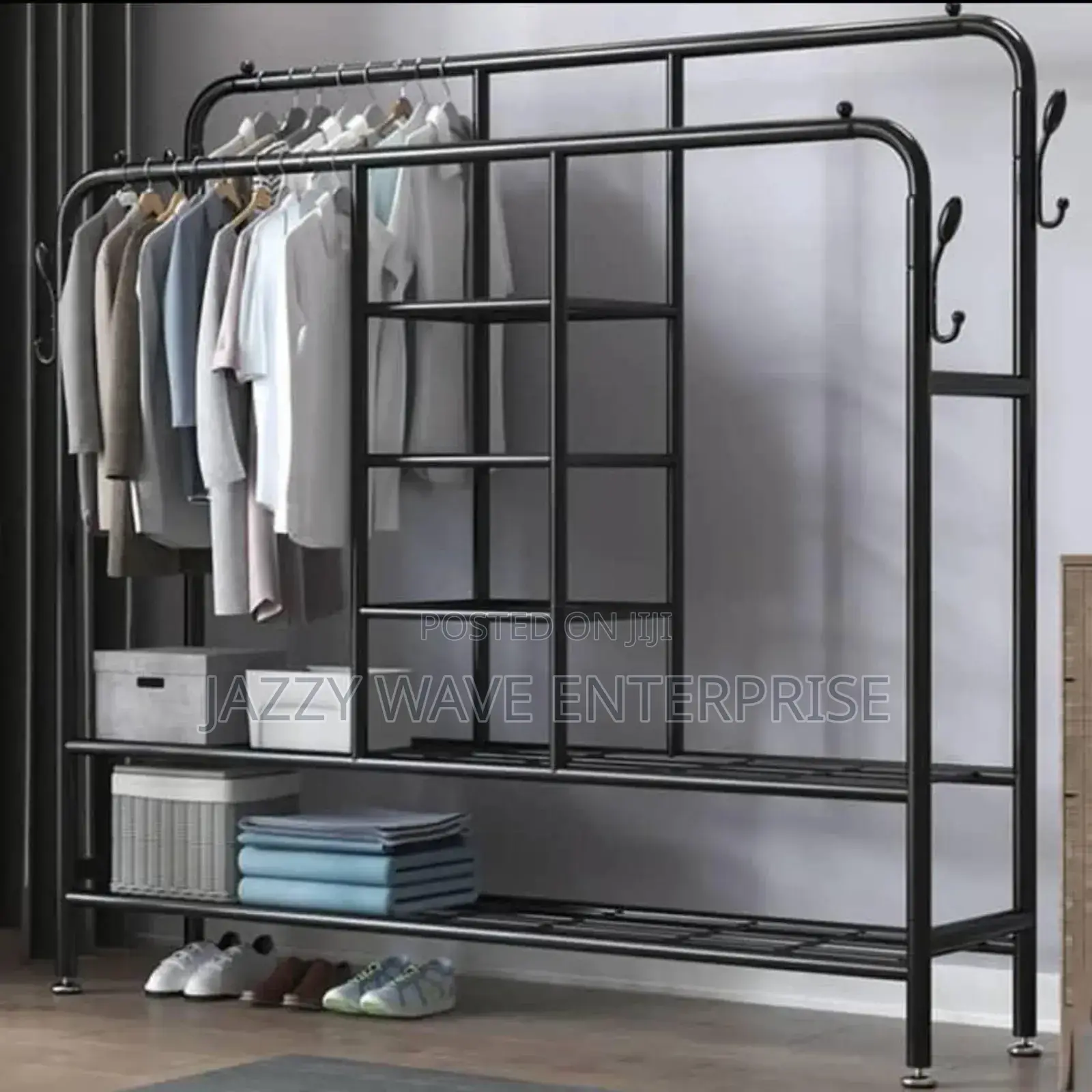 Double Pole Clothes Hanger