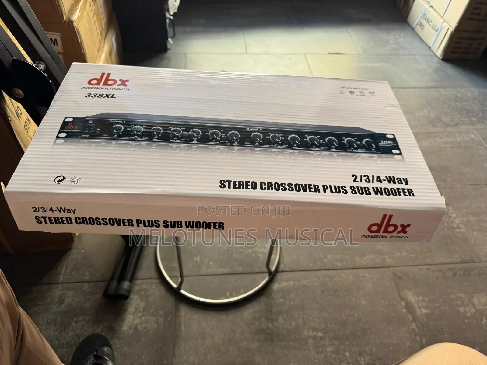 DBX 338xl Stereo Crossover Plus Subwoofer