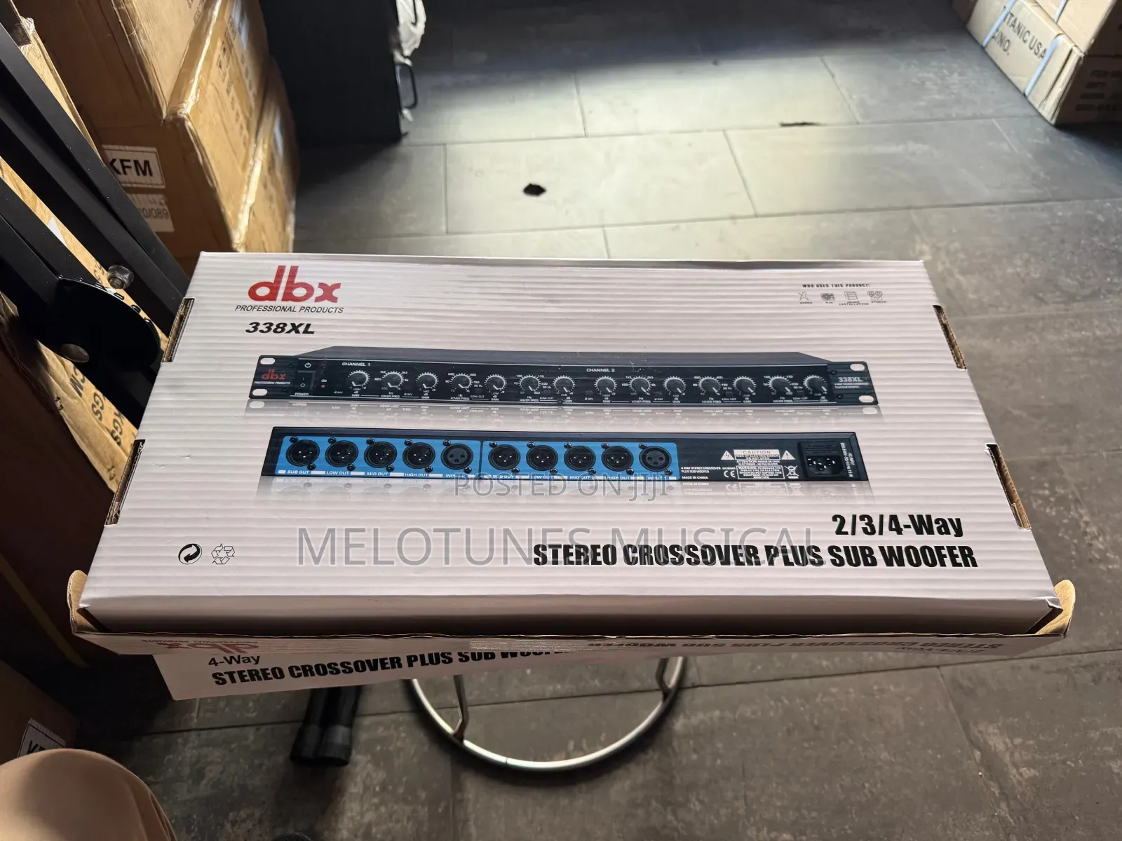 DBX 338xl Stereo Crossover Plus Subwoofer