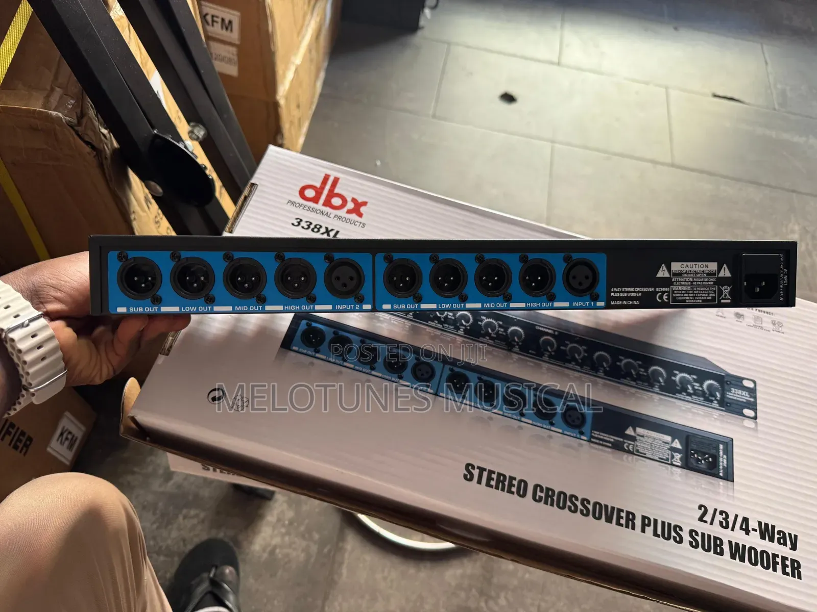 DBX 338xl Stereo Crossover Plus Subwoofer