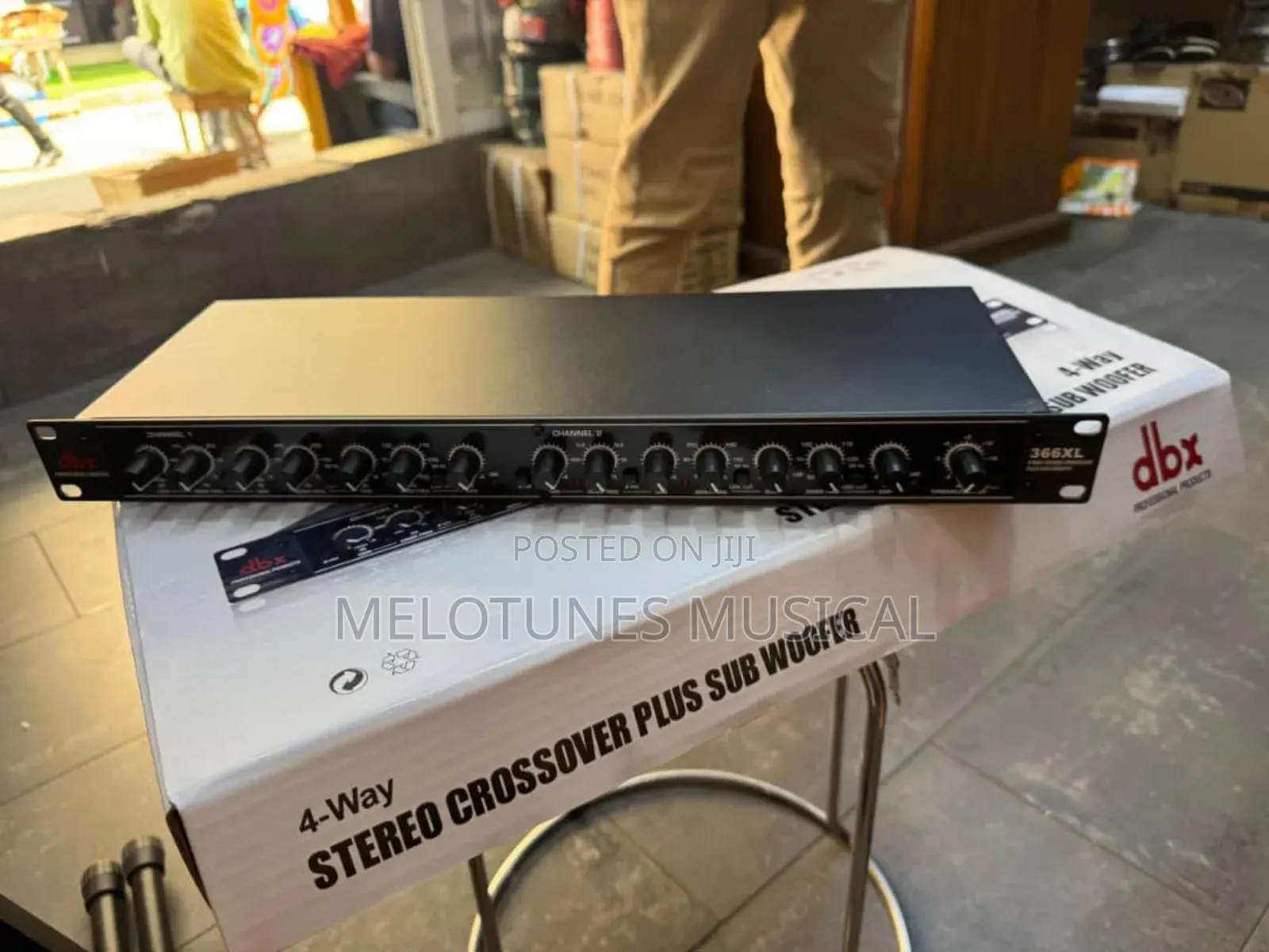 DBX 366xl 4-Way Stereo Crossover Plus Sub Woofer