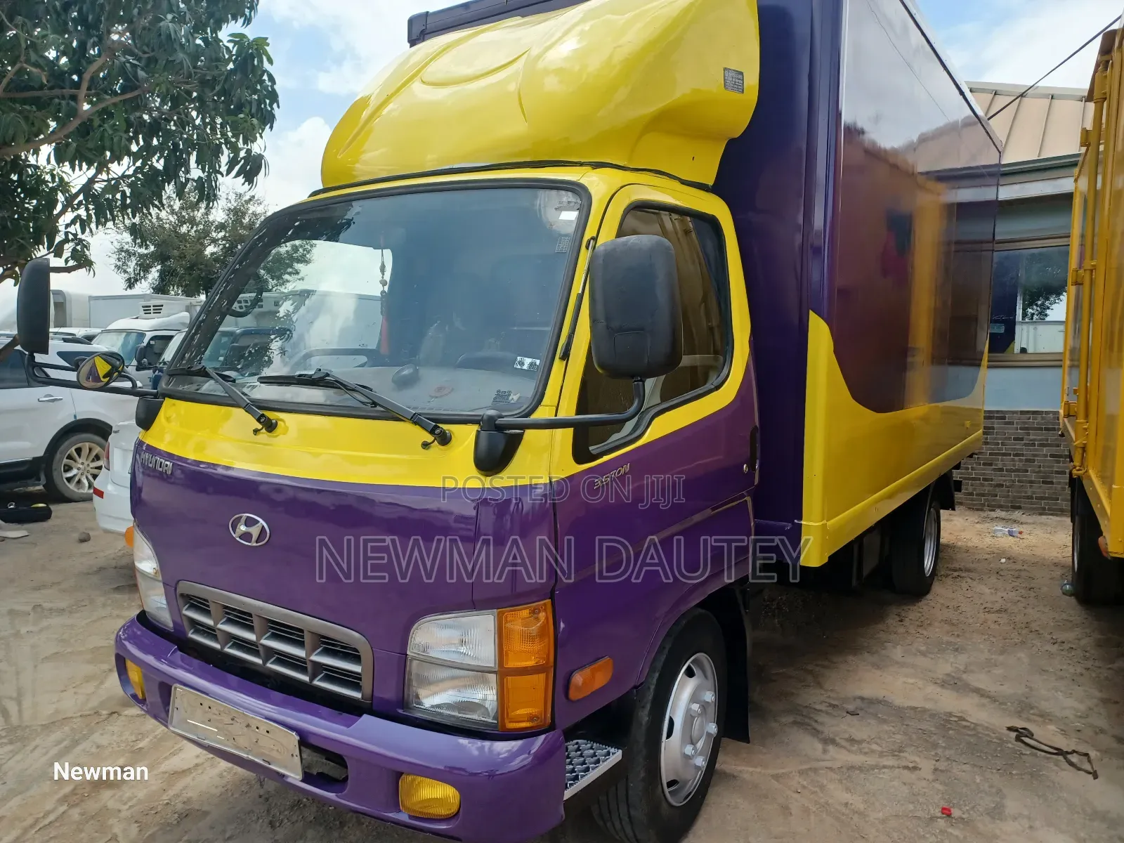 Hyundai Mighty Container Perple
