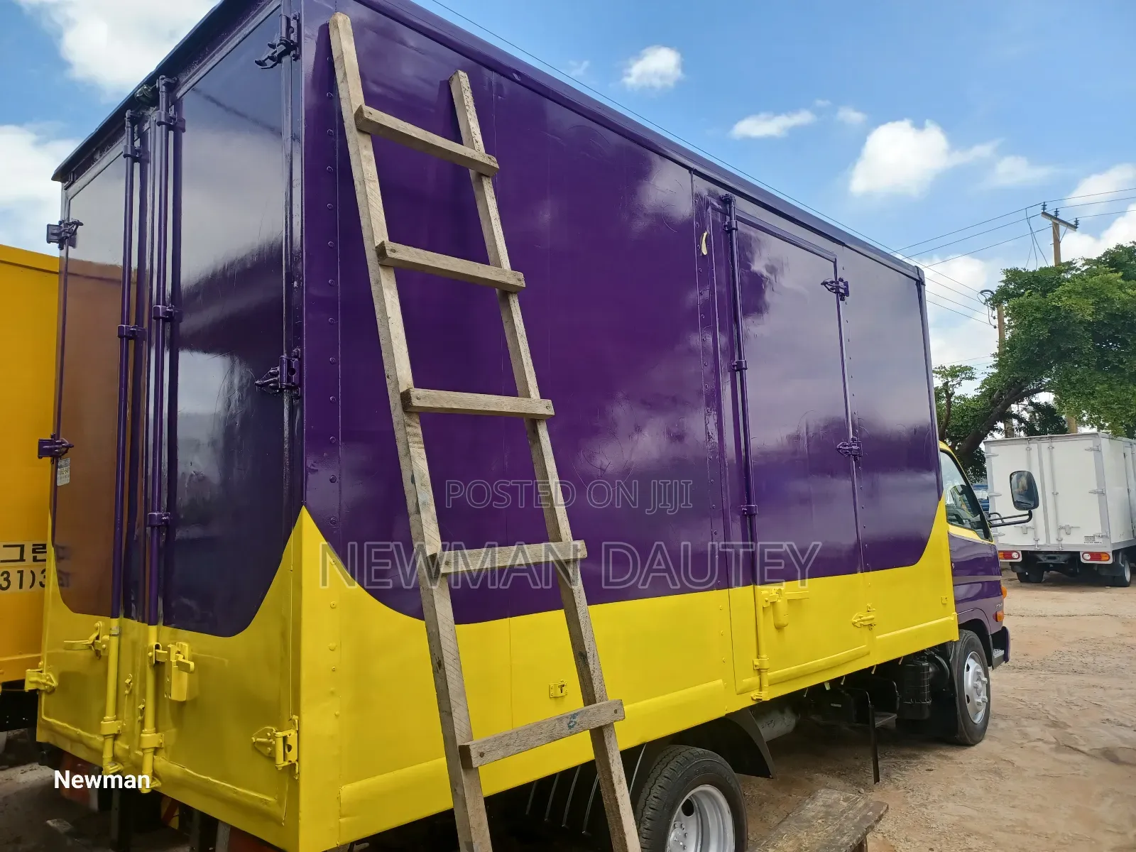 Hyundai Mighty Container Perple