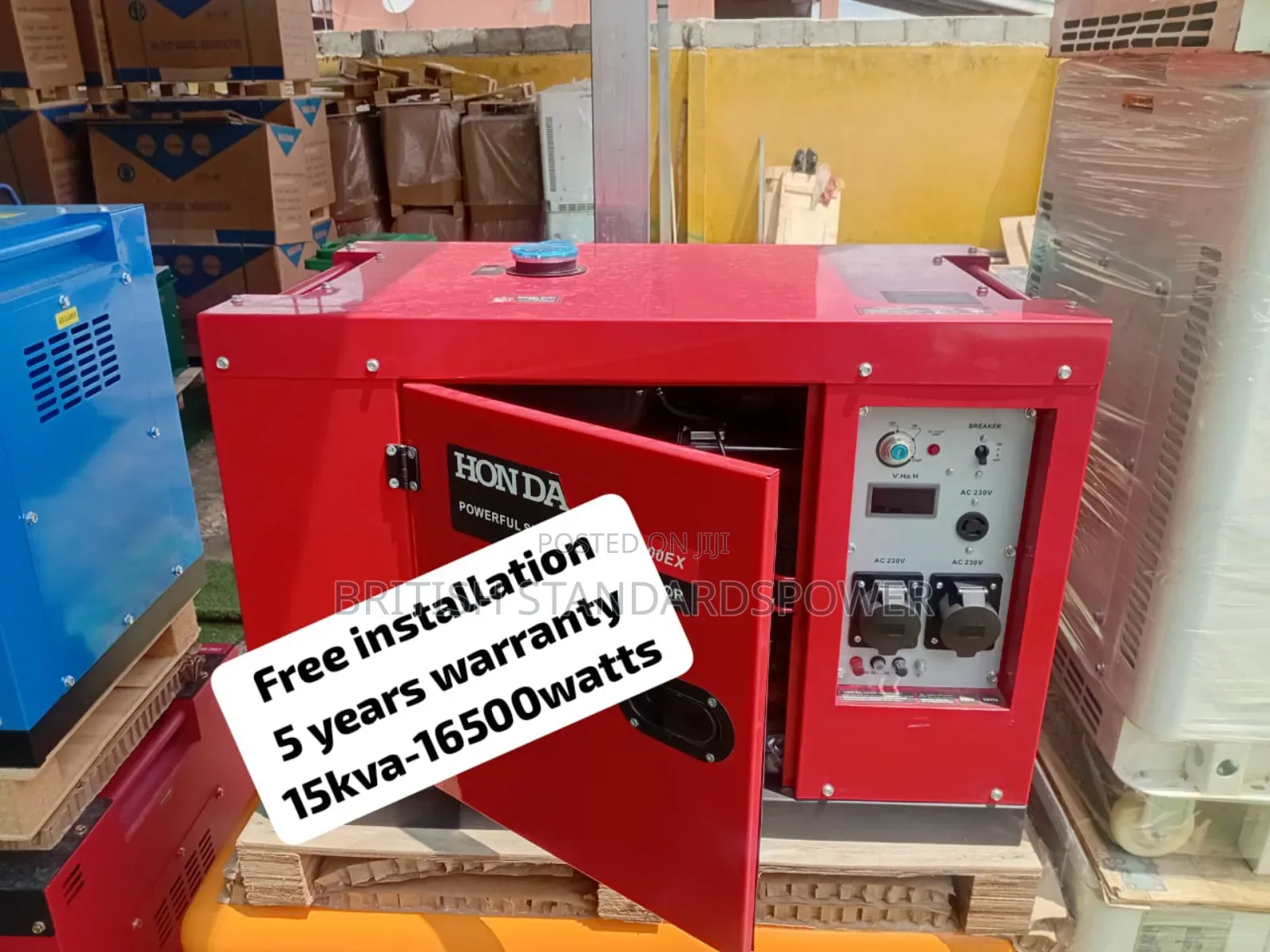 Remote Control Start 15kva Silent Diesel Generator
