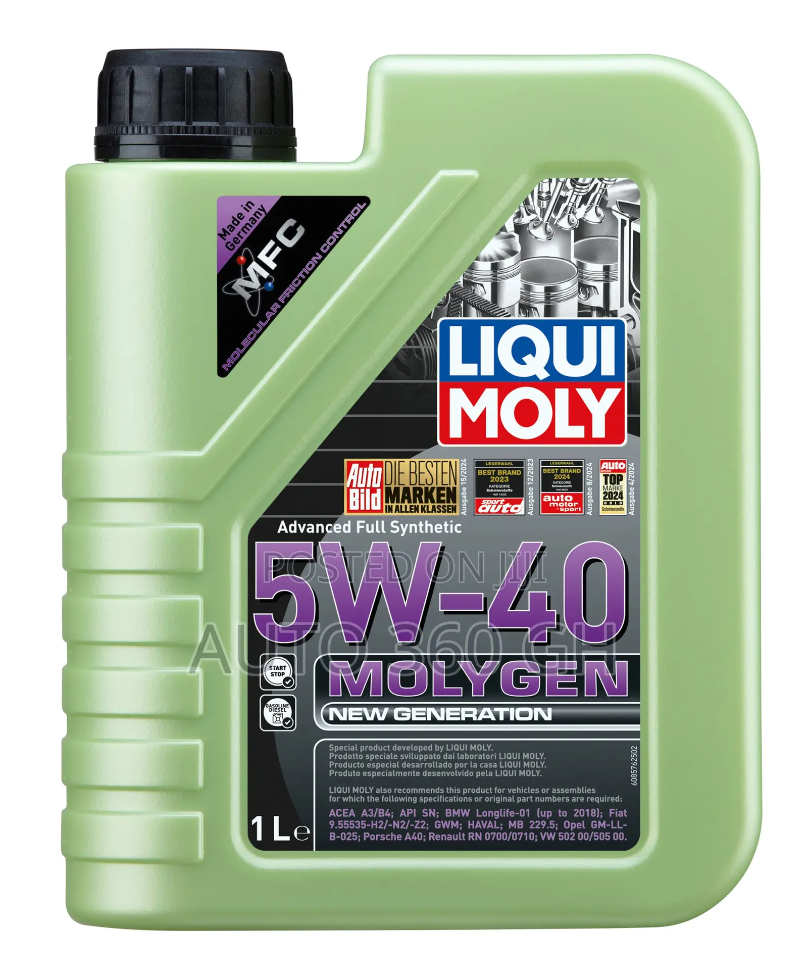 Liqui Moly Molygen 5w-40 1l