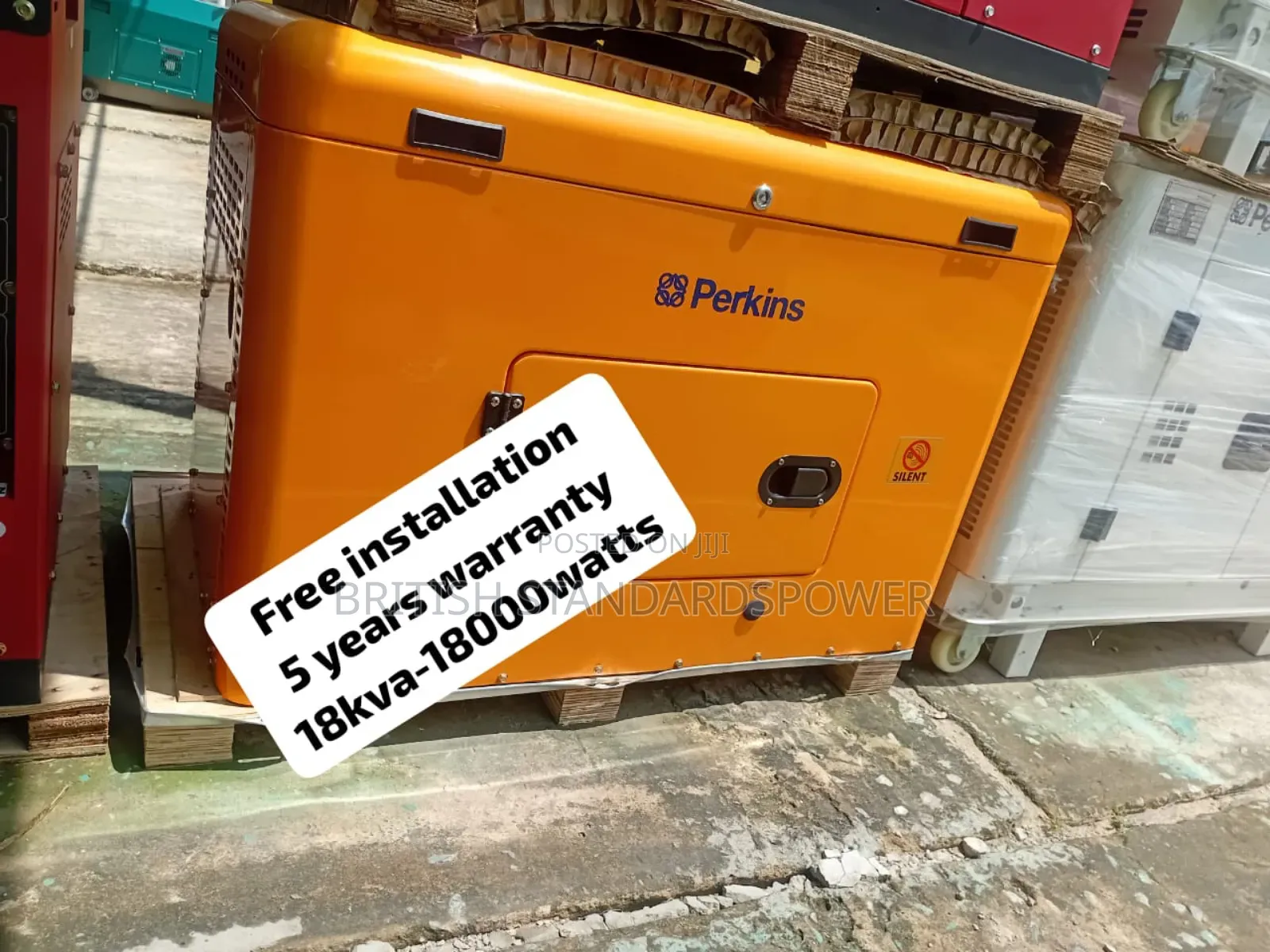 Eco Friendly Power 18kva Silent Diesel Generator